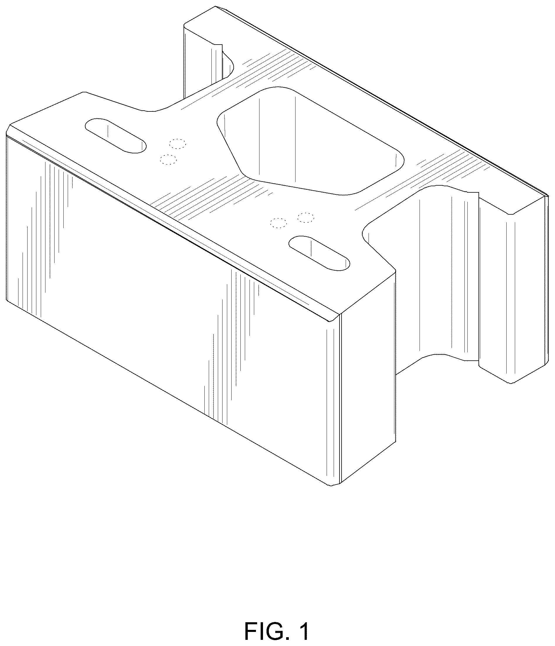 Patent USD1101209 — Landscaping block — Figure 1