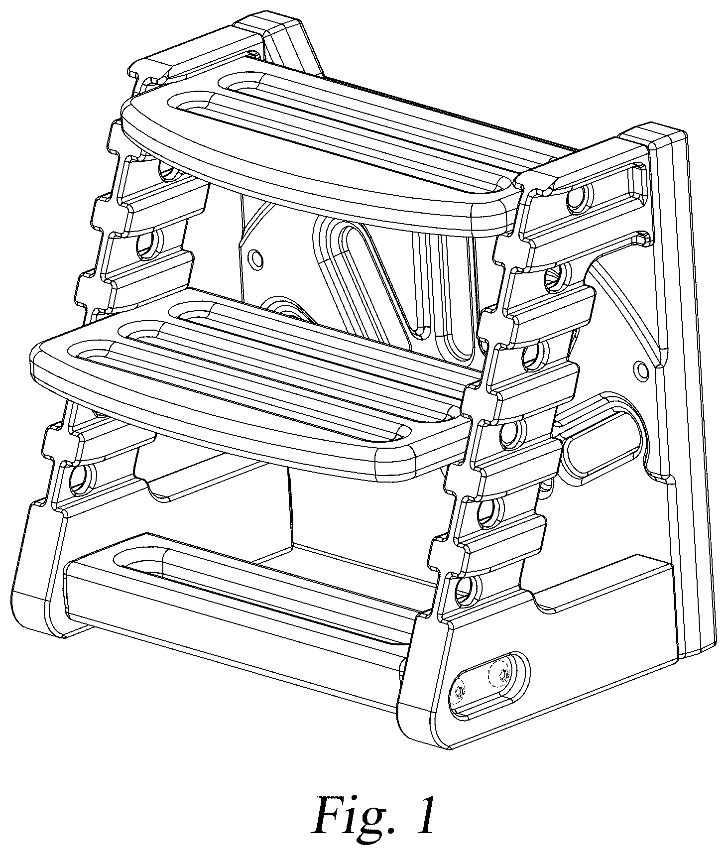 Patent USD1101218 — Foot stool for kids — Figure 1