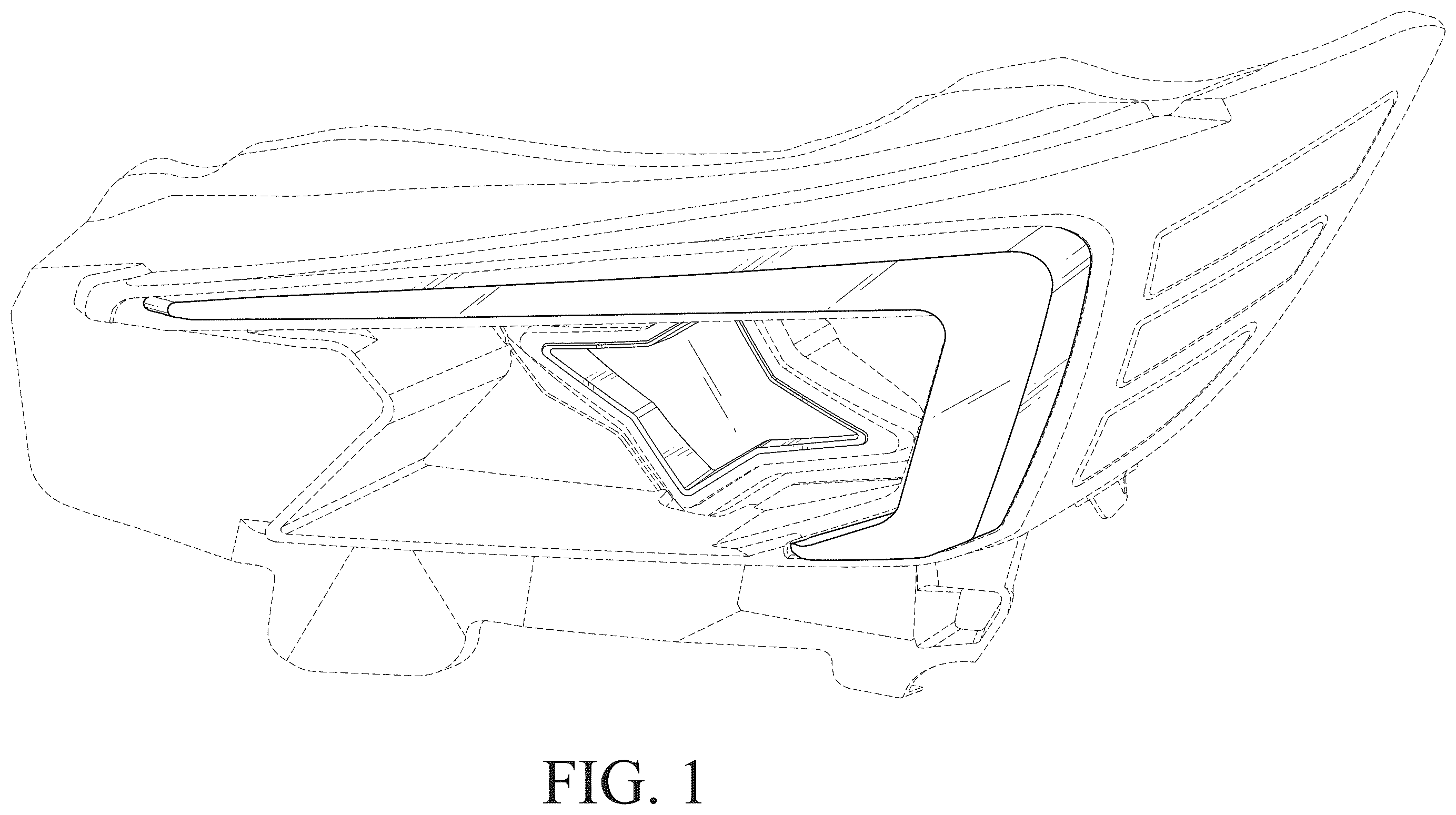 Patent USD1101230 — Vehicle lamp — Figure 1