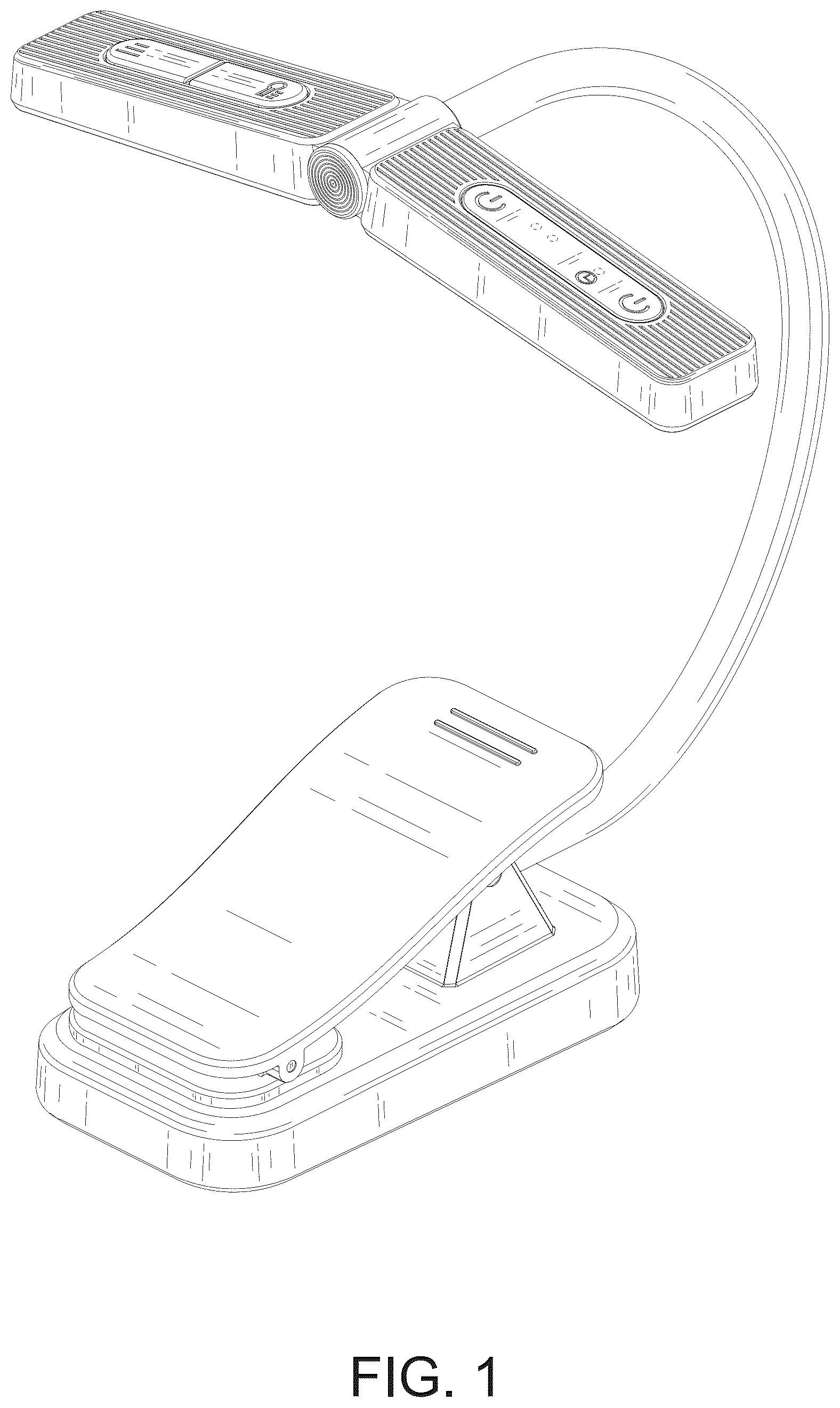 Patent USD1101237 — Reading light — Figure 1