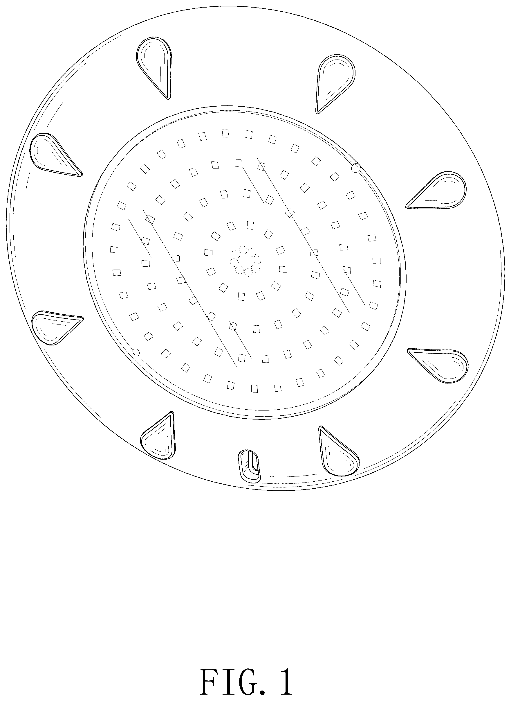 Patent USD1101240 — LED pool light — Figure 1