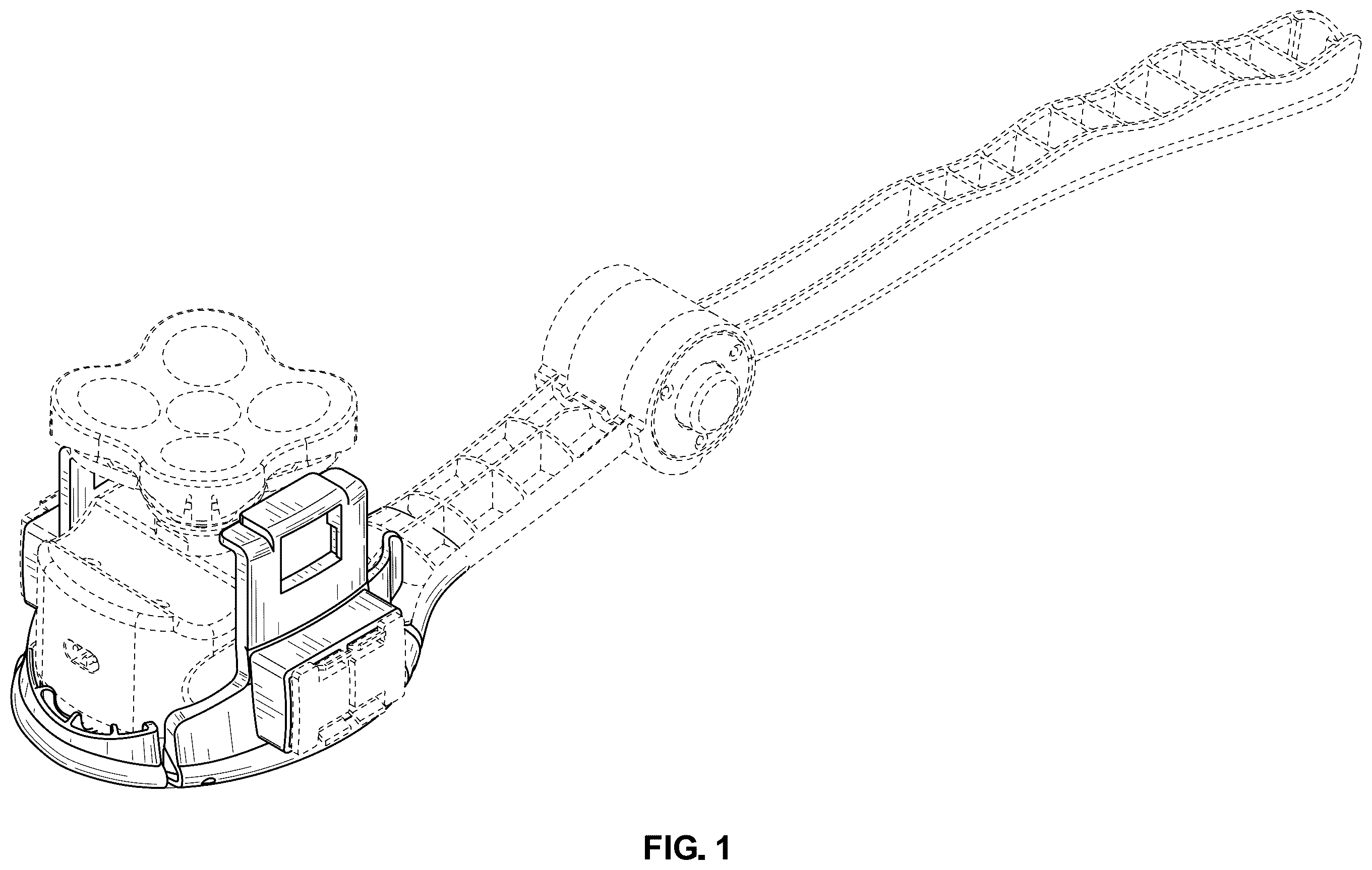 Patent USD1101267 — Holder for electric shaver — Figure 1