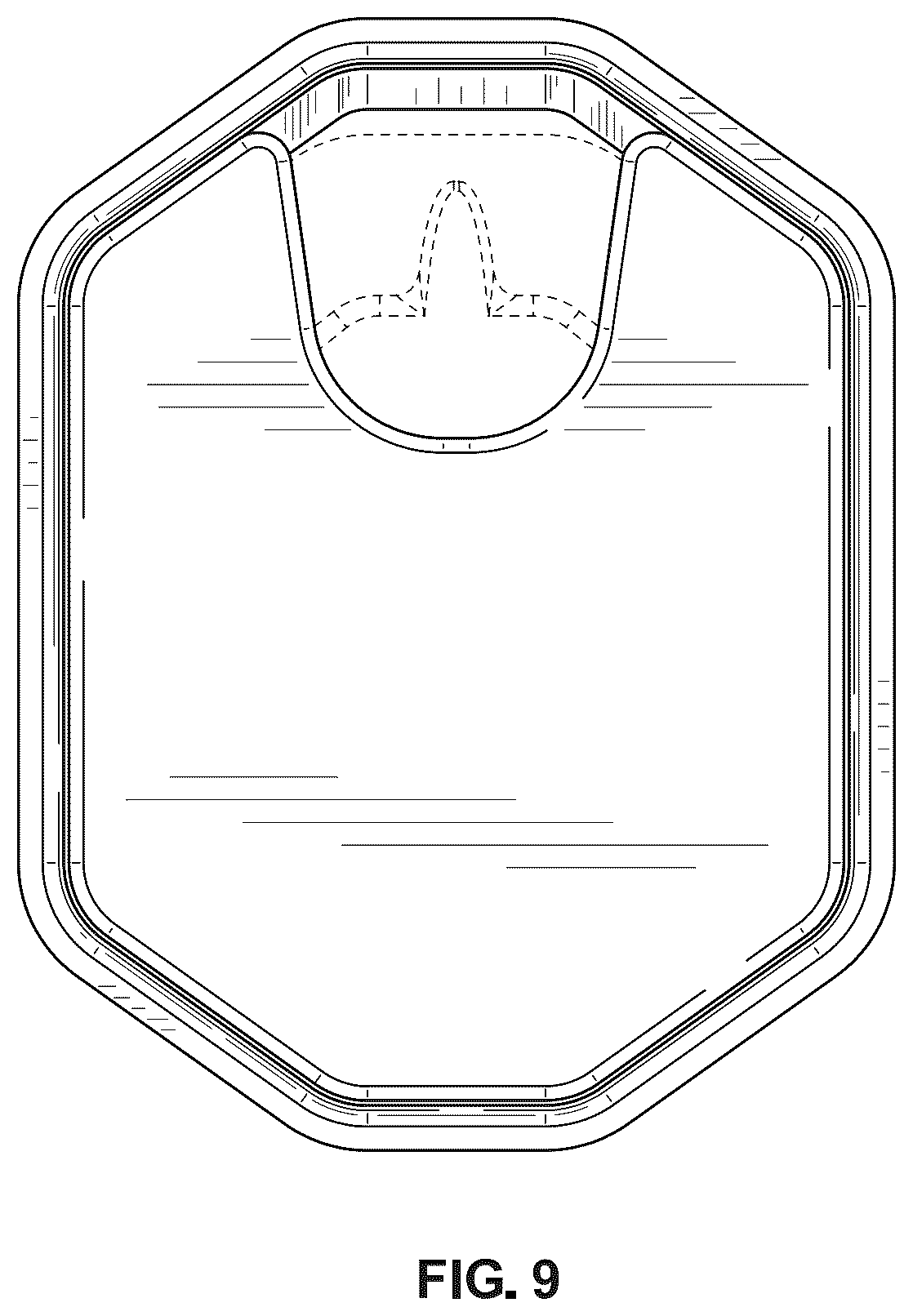 Patent USD1101276 Figure 9 – Sleeve container for cosmetic sachets