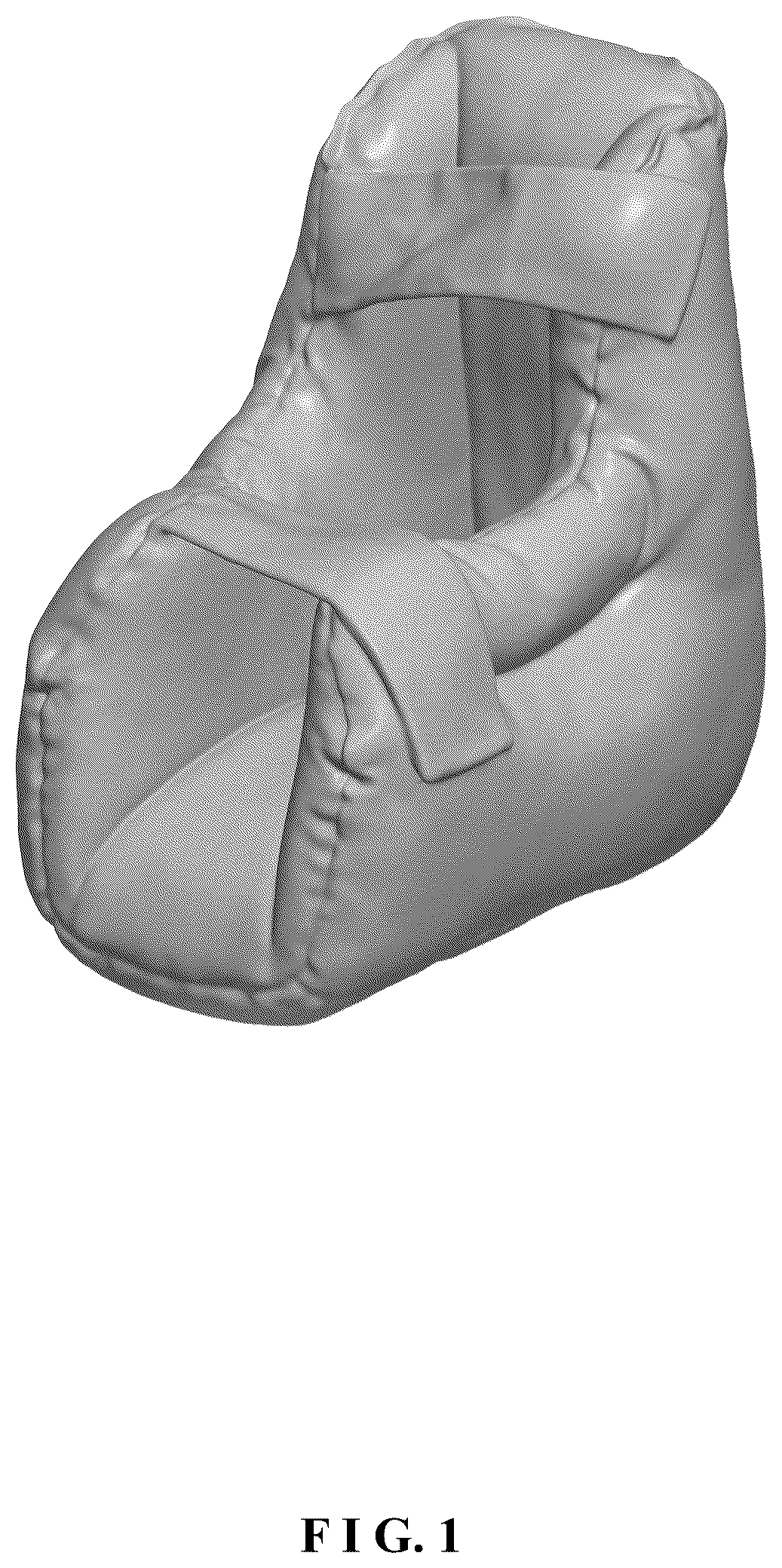 Patent USD1101290 — Heel cushion protector — Figure 1