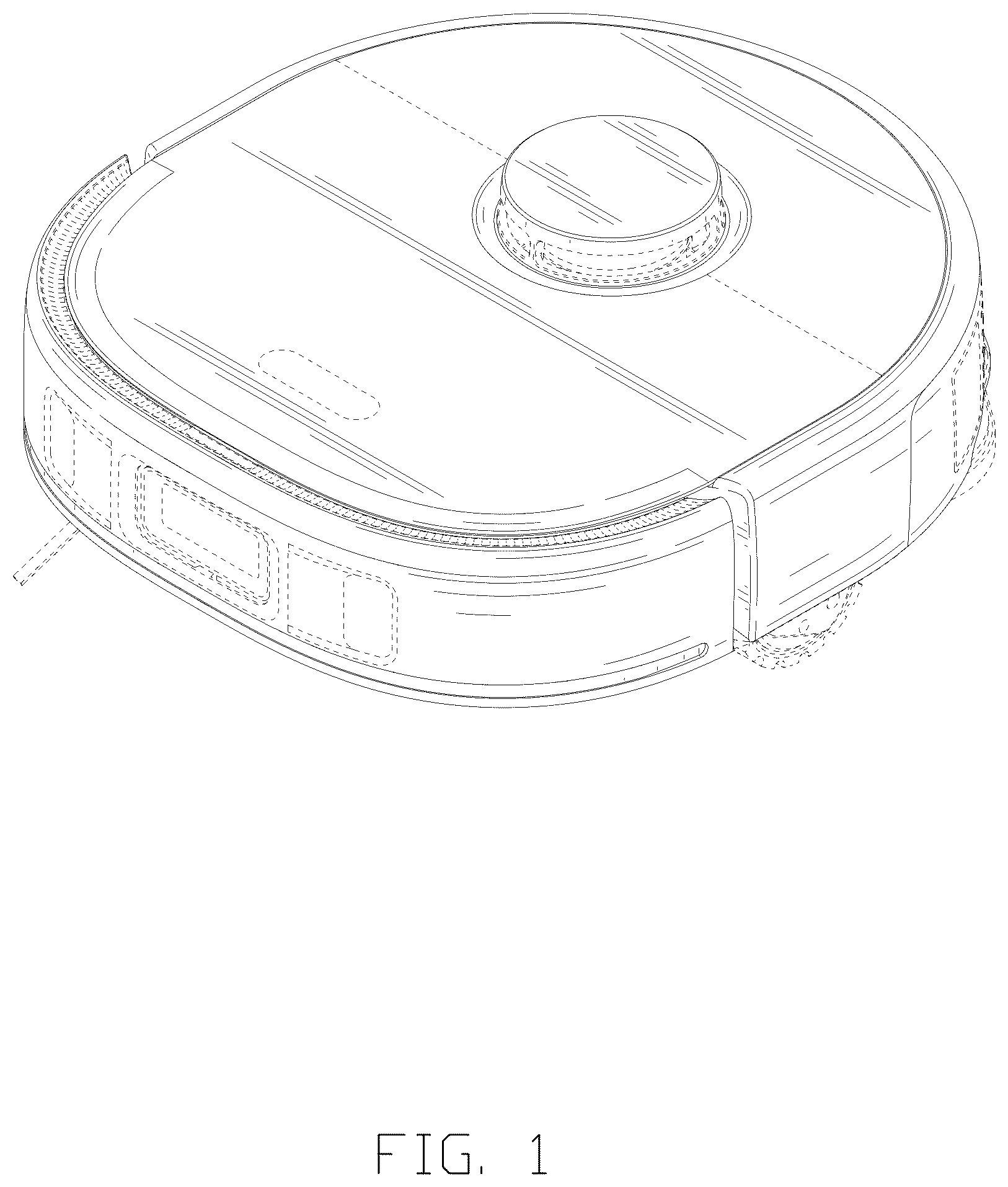 Patent USD1101322 — Robotic cleaner — Figure 1