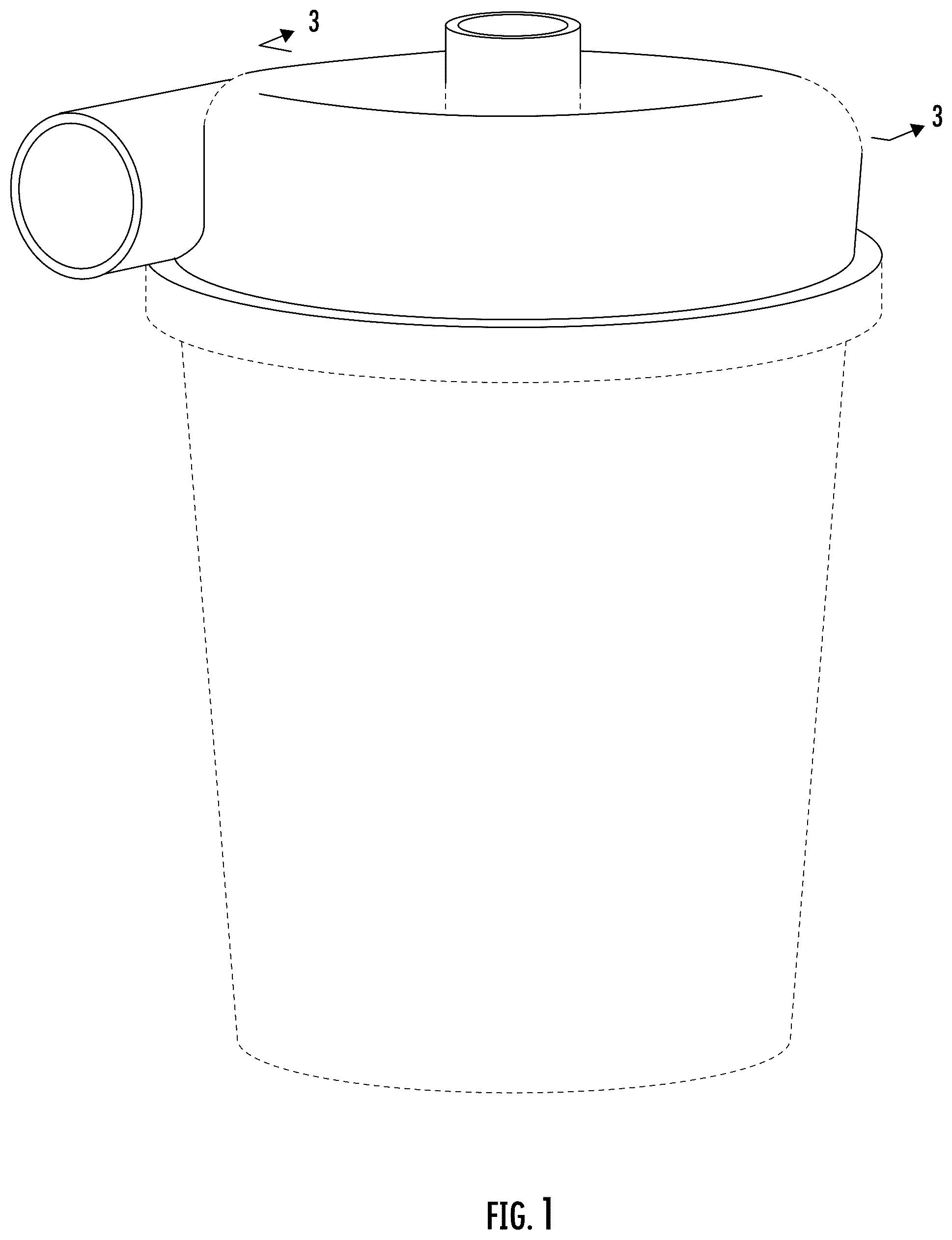 Patent USD1101327 — Dust separator — Figure 1
