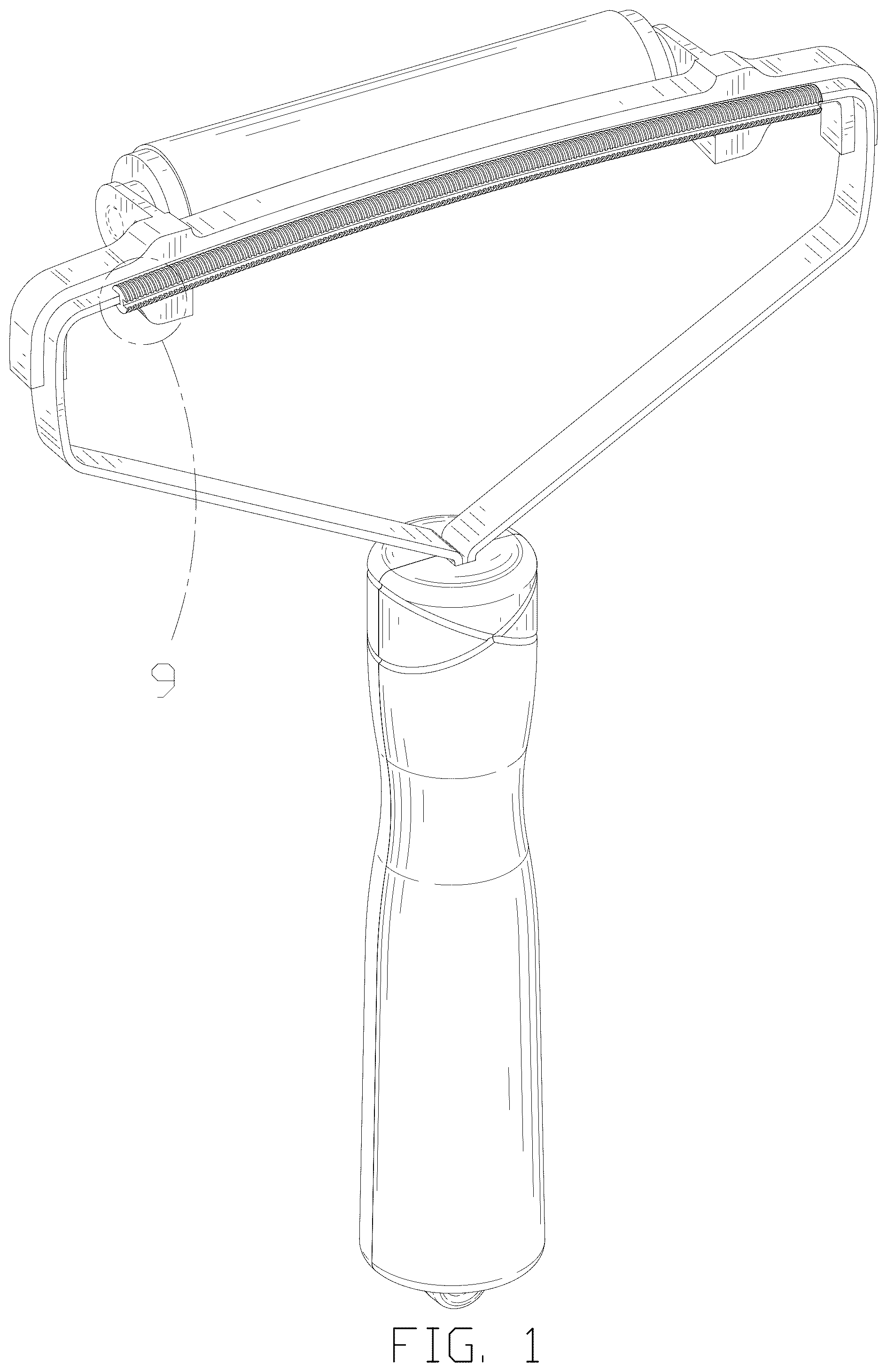 Patent USD1101329 Figure 1 – Lint remover