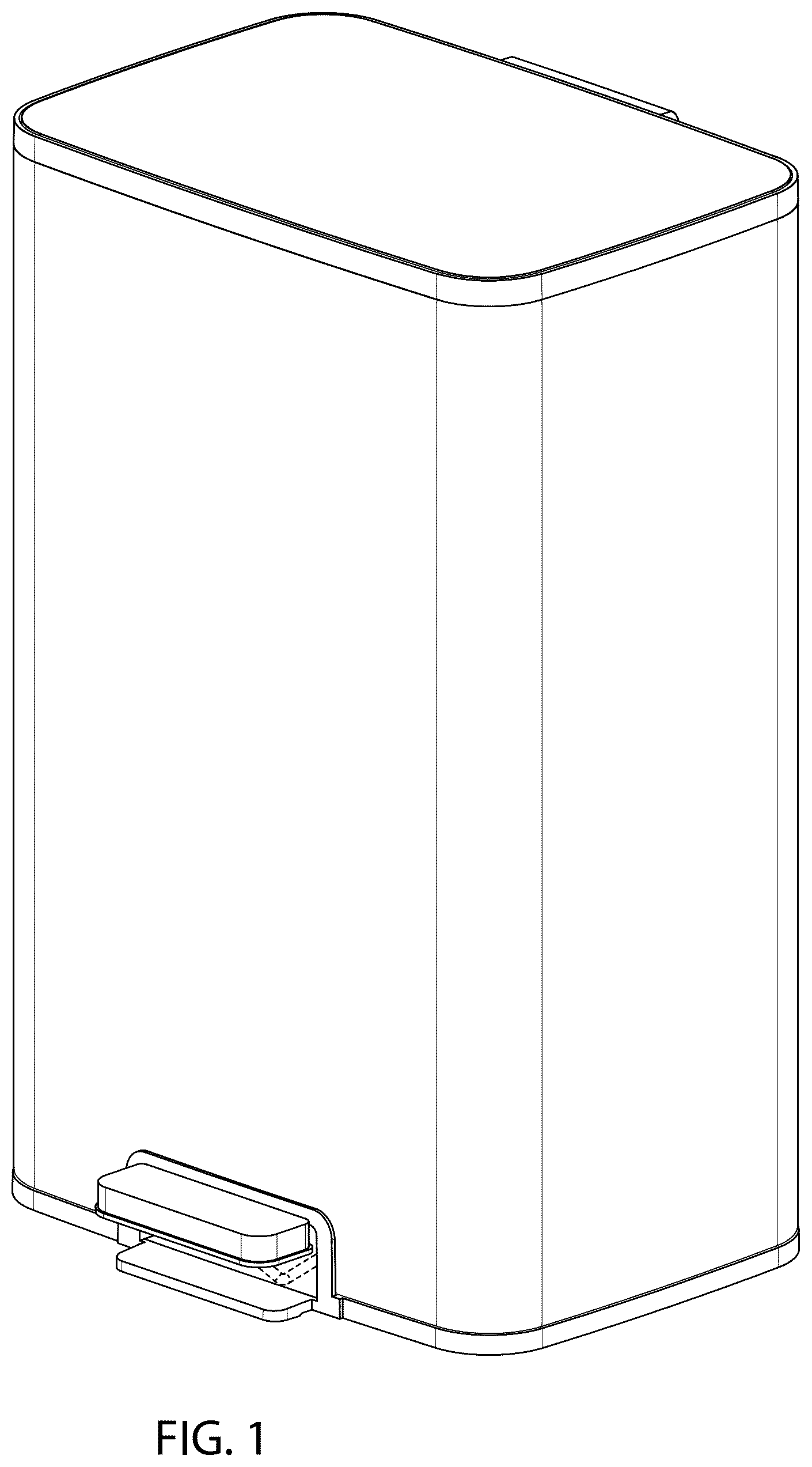 Patent USD1101336 — Step can — Figure 1