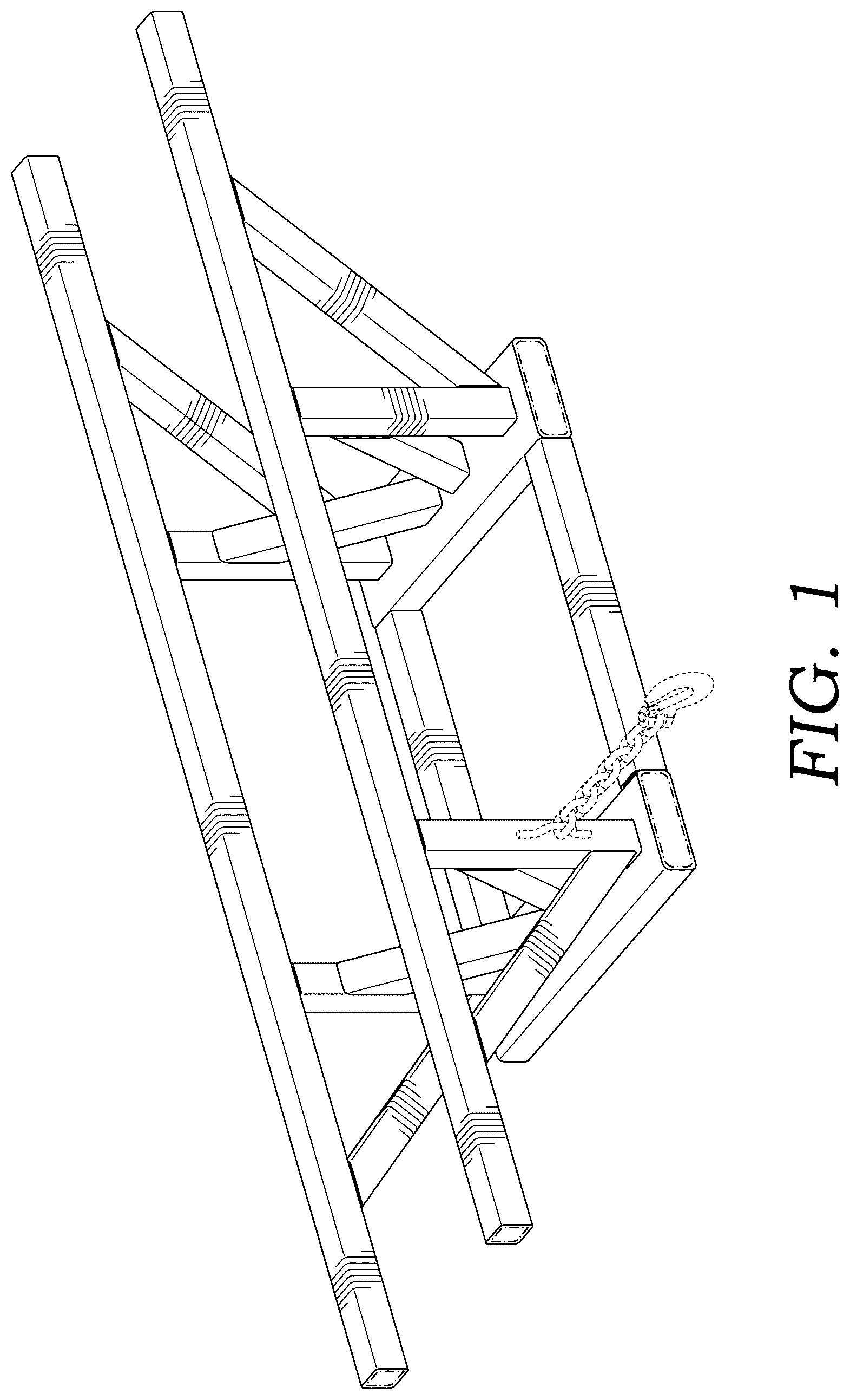 Patent USD1101342 — Cargo lifting device — Figure 1