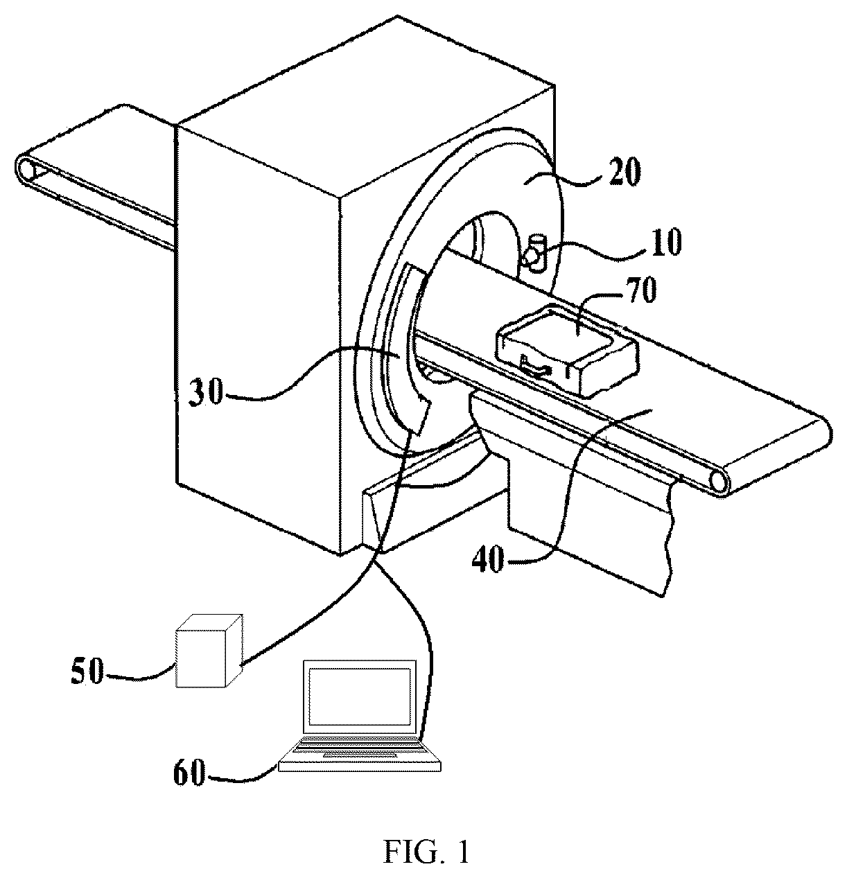 Patent US12541021 — Method and apparatus of training radiation image recognition model online, and method and apparatus of recognizing radiation image — Figure 1