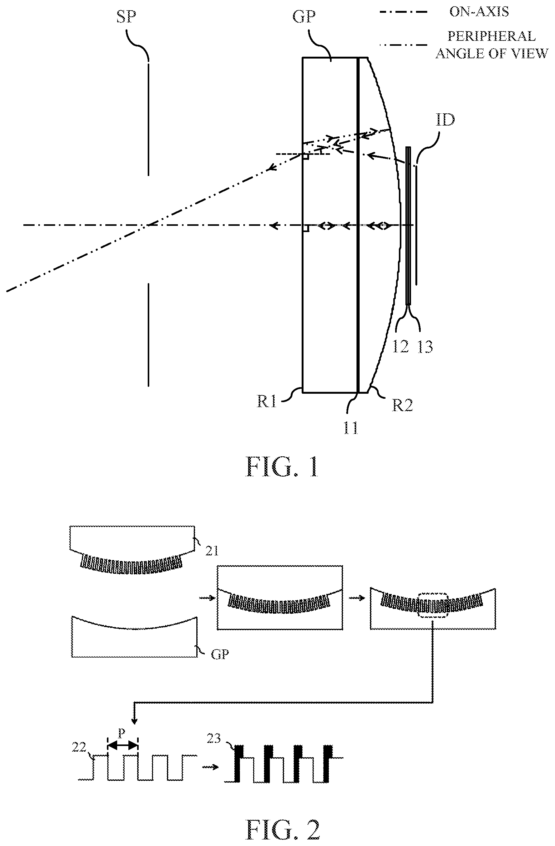 Patent US12541048 — Observation optical system and display apparatus — Figure 1