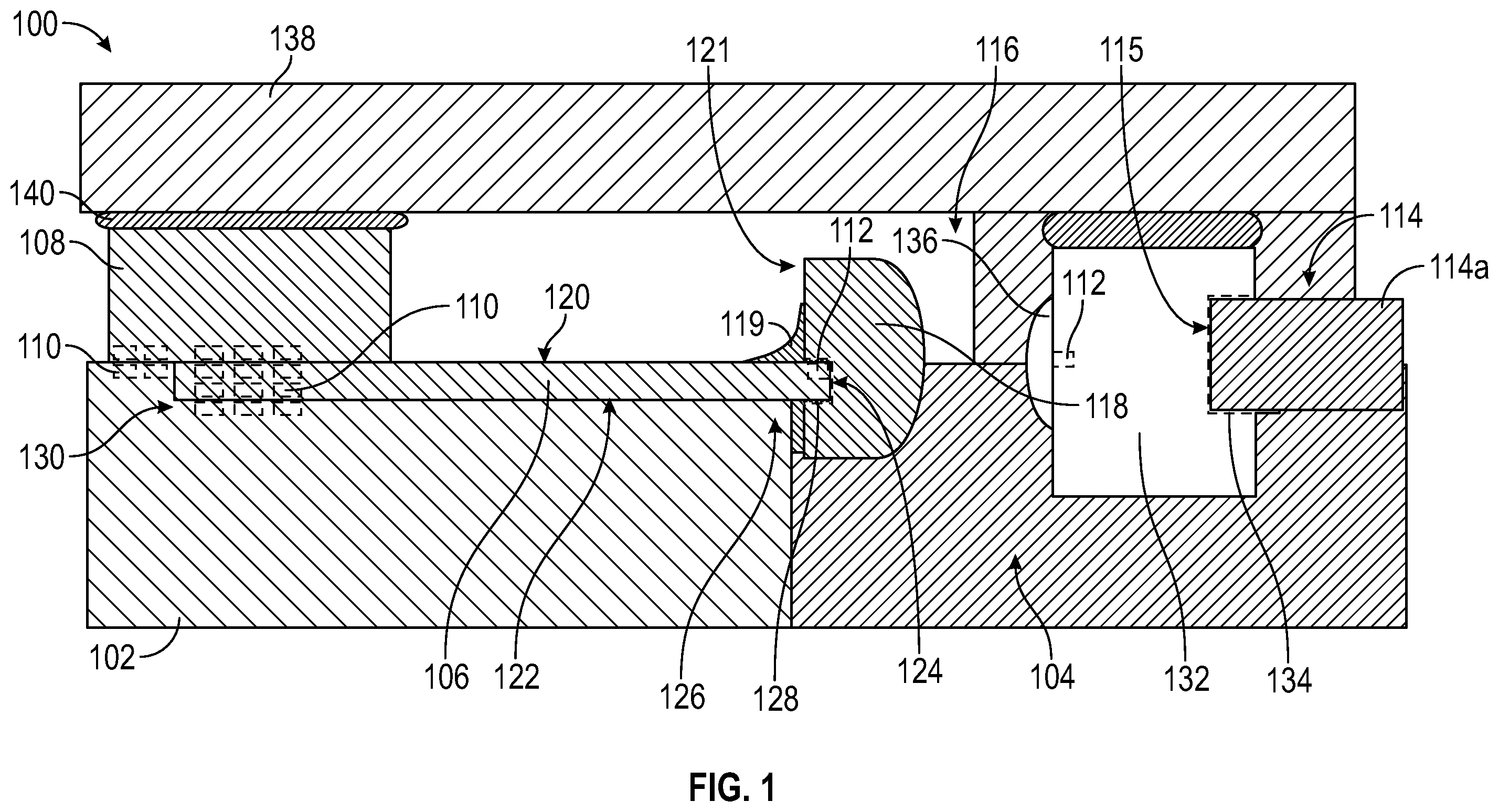 Patent US12541055 — Electronic device including a lens assembly — Figure 1