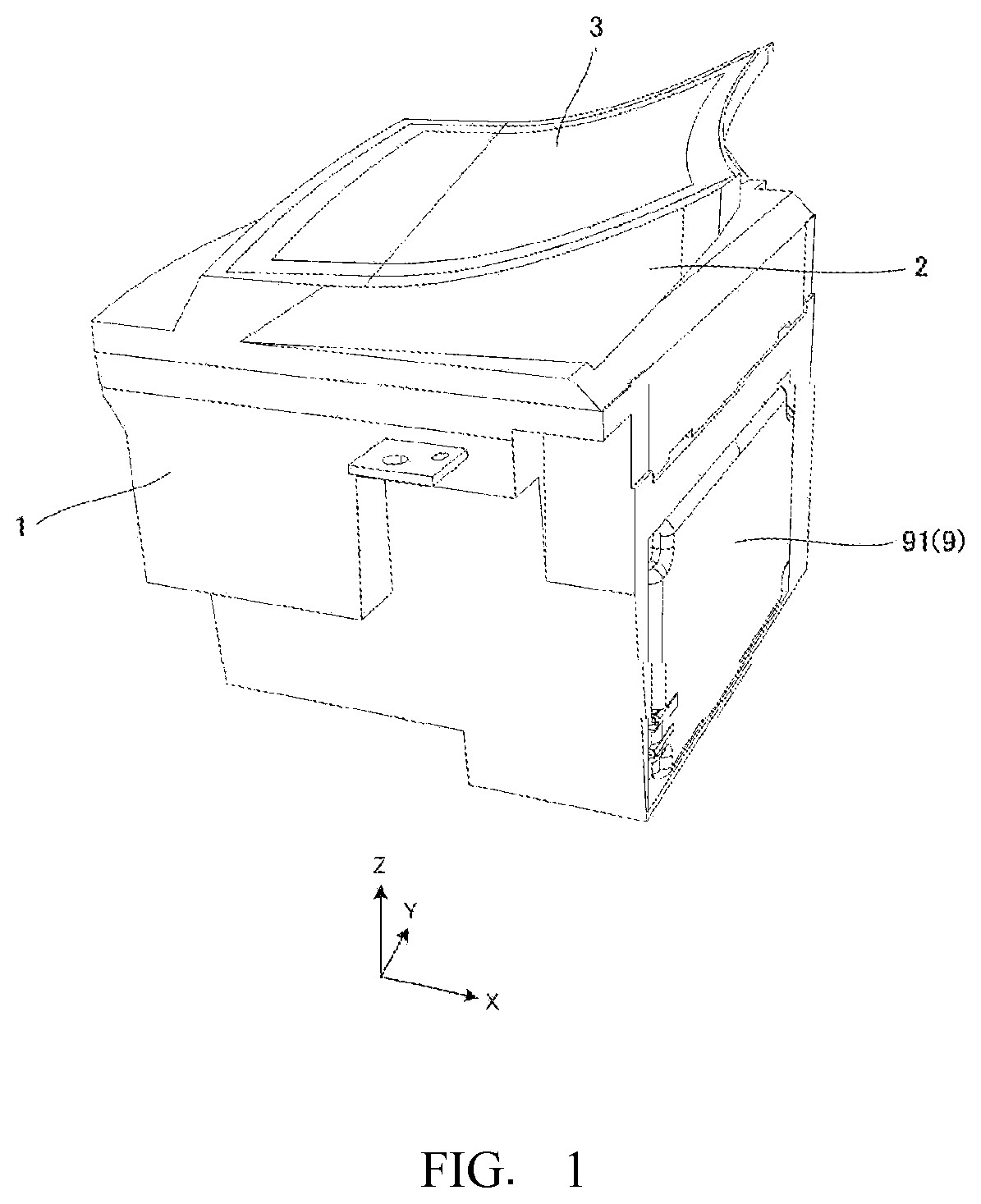 Patent US12541103 — Head-up display — Figure 1