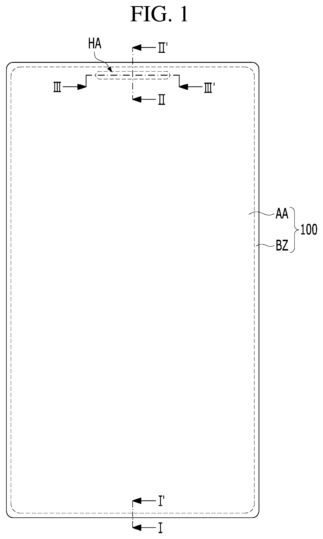 Patent US12541131 — Display apparatus having a liquid crystal panel and an optical module — Figure 1