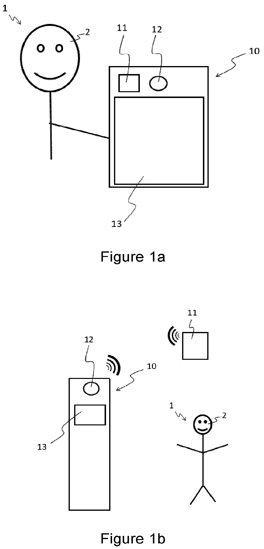 Patent US12541248 — Method for imaging a body part of a user, method for preventing replay of a movement of a body part, and associated computer program product — Figure 1