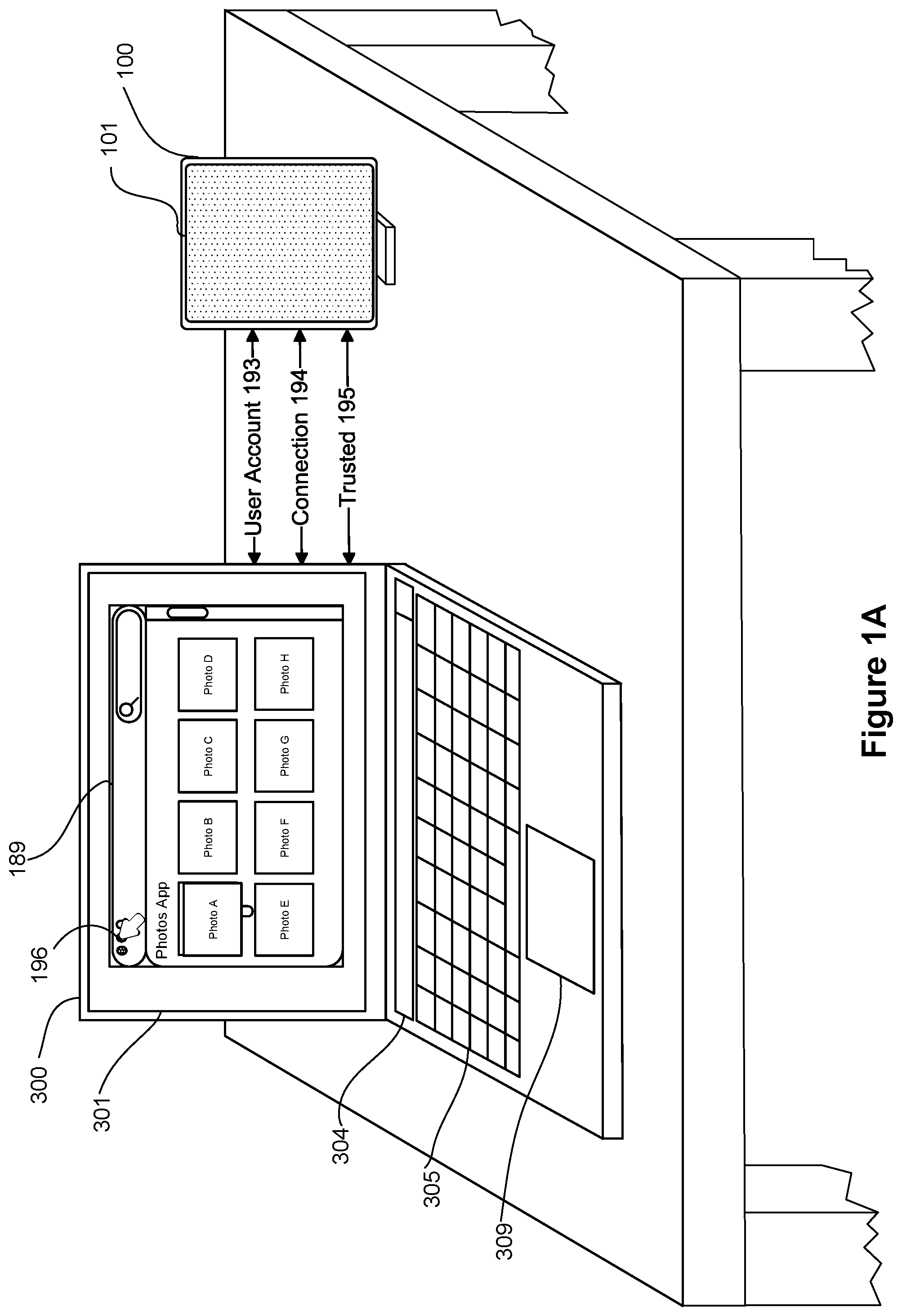 Patent US12541277 — Systems and methods for interacting with multiple applications on an electronic device — Figure 1