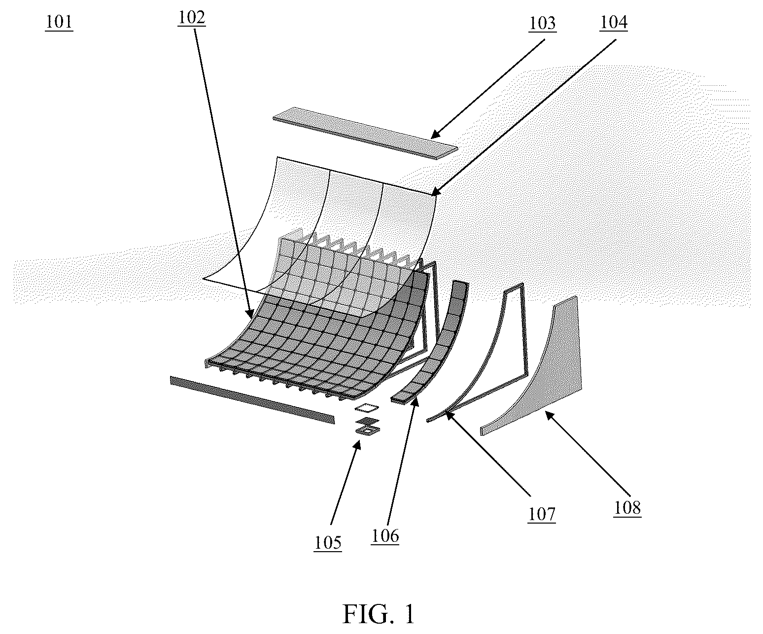 Patent US12541337 — Digital video structural support system — Figure 1