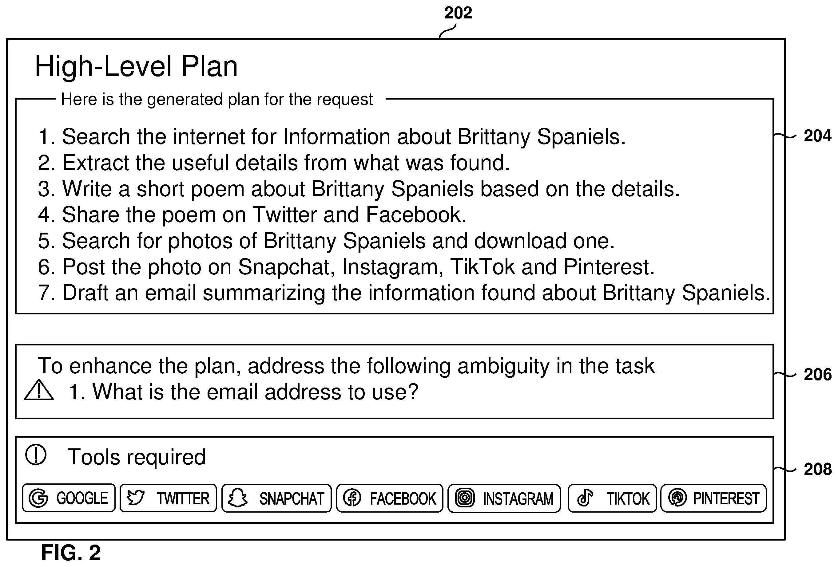 Patent US12541348 Figure 2 – Utility system for automated code generation and execution