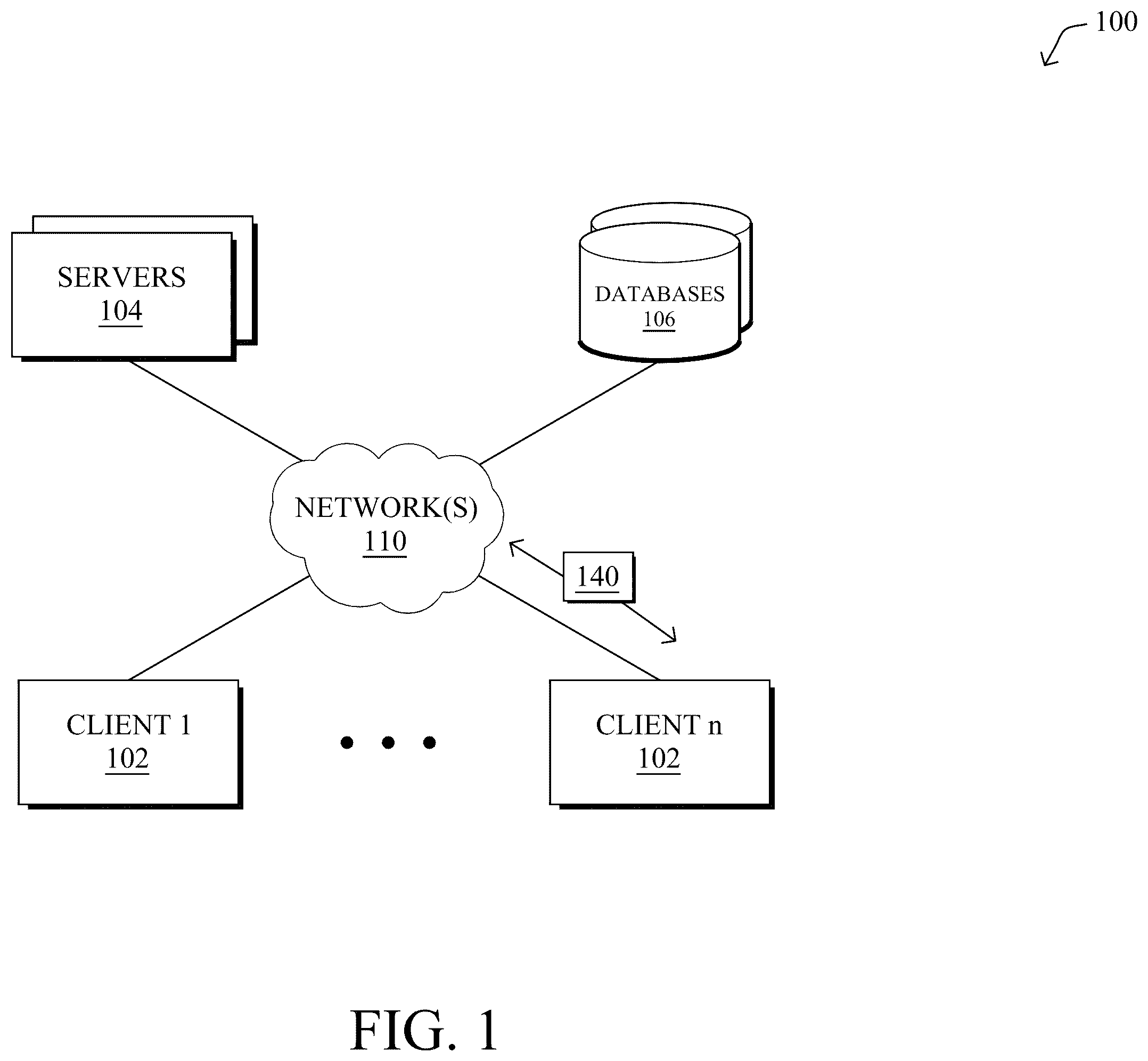 Patent US12541408 — Optimized dynamic large scale and large document ingestion for search engines using service mesh — Figure 1