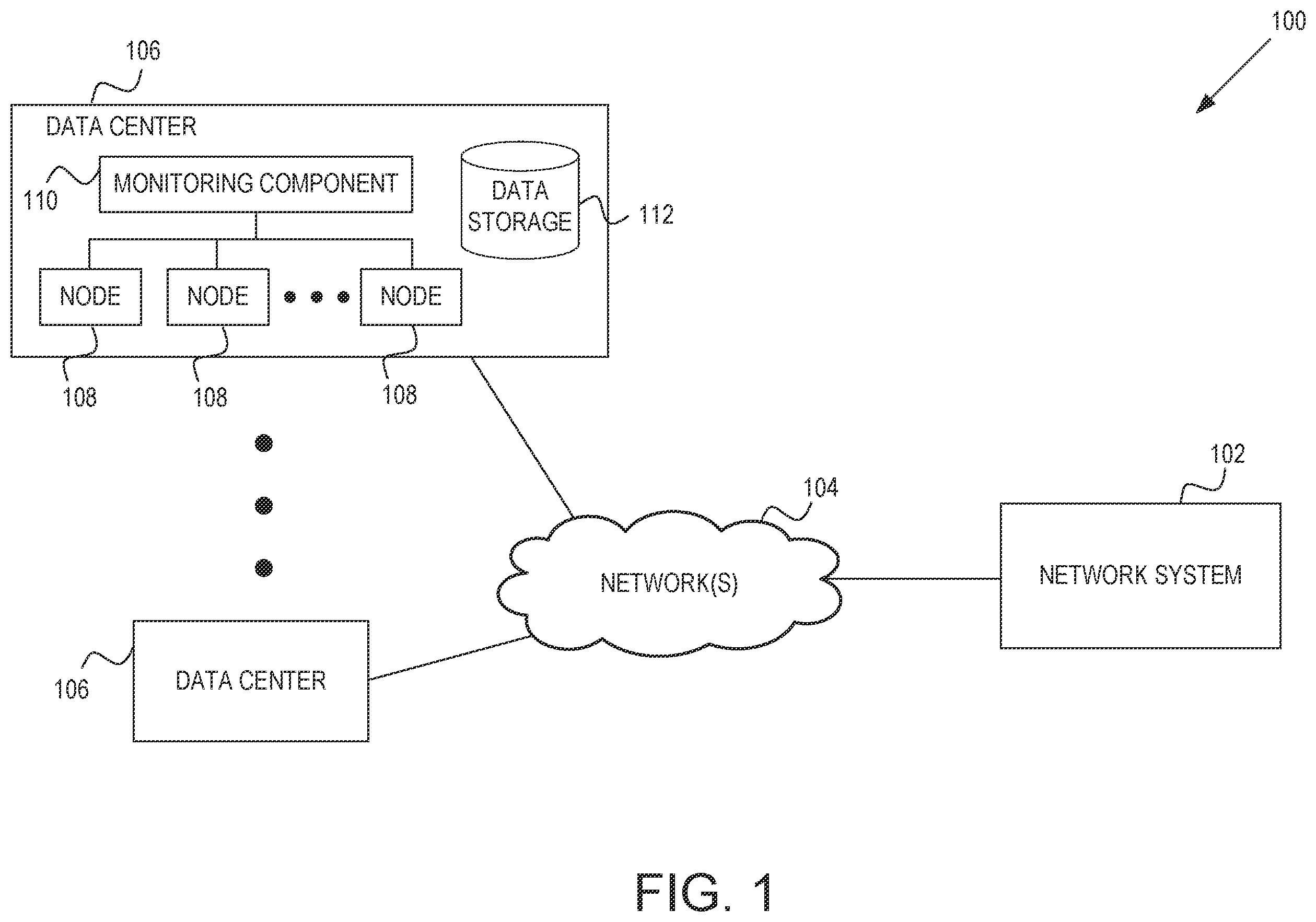 Patent US12541427 — Spatial-temporal memory uncorrectable error prediction system — Figure 1