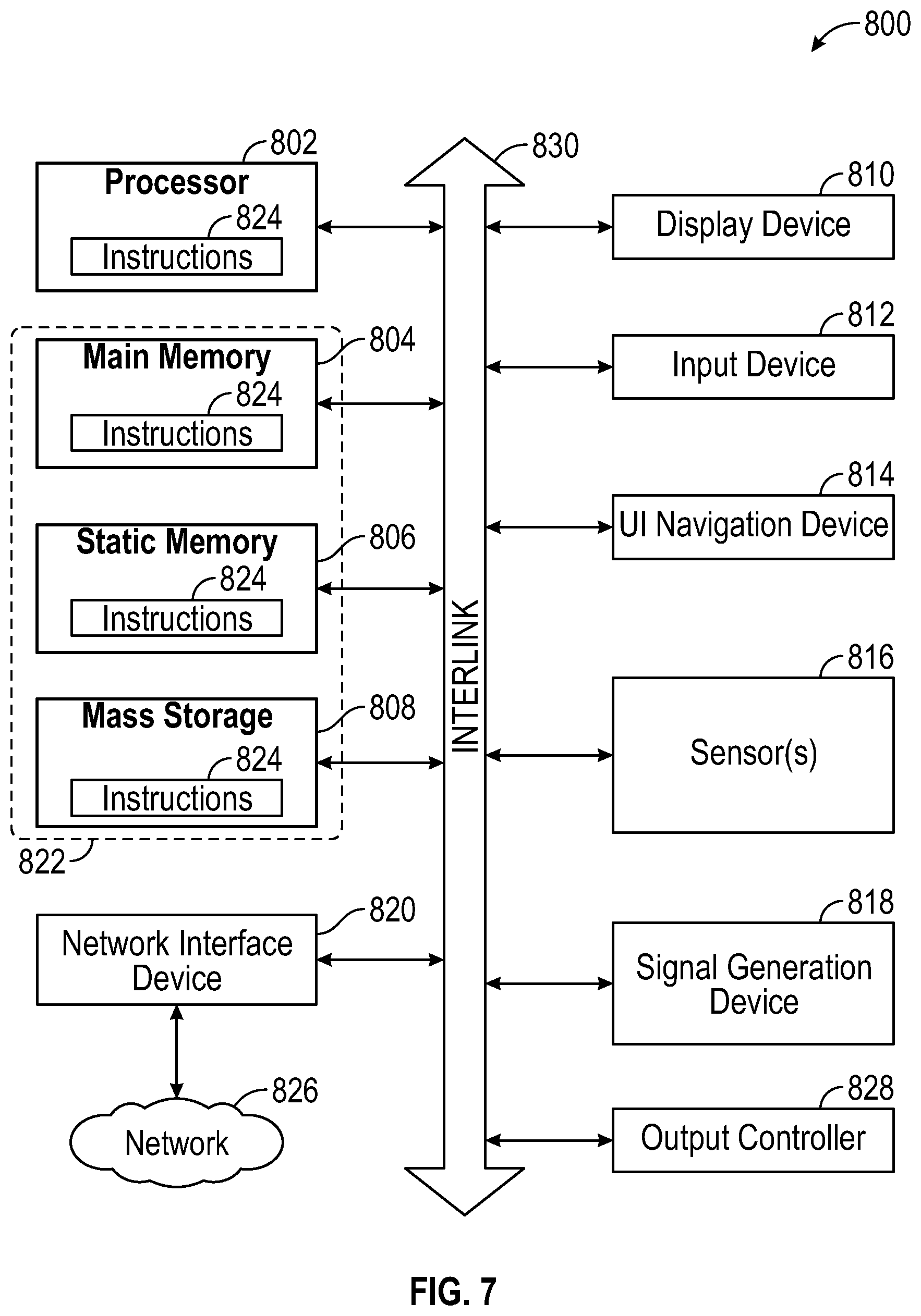Patent US12541440 Figure 7 – Redundancy and swapping scheme for memory repair