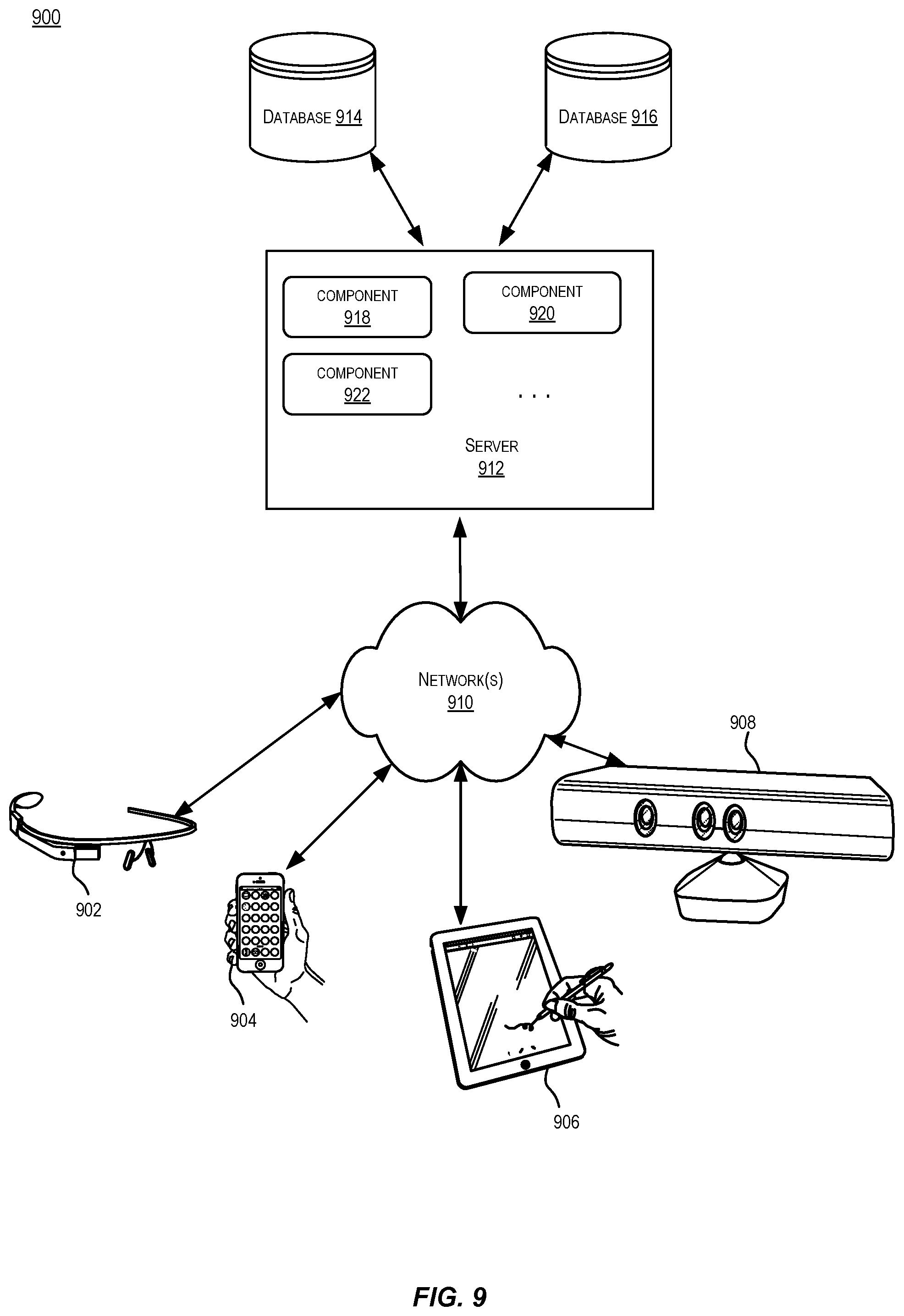 Patent US12541563 Figure 9 – Instrumentation of soft navigation elements of web page applications