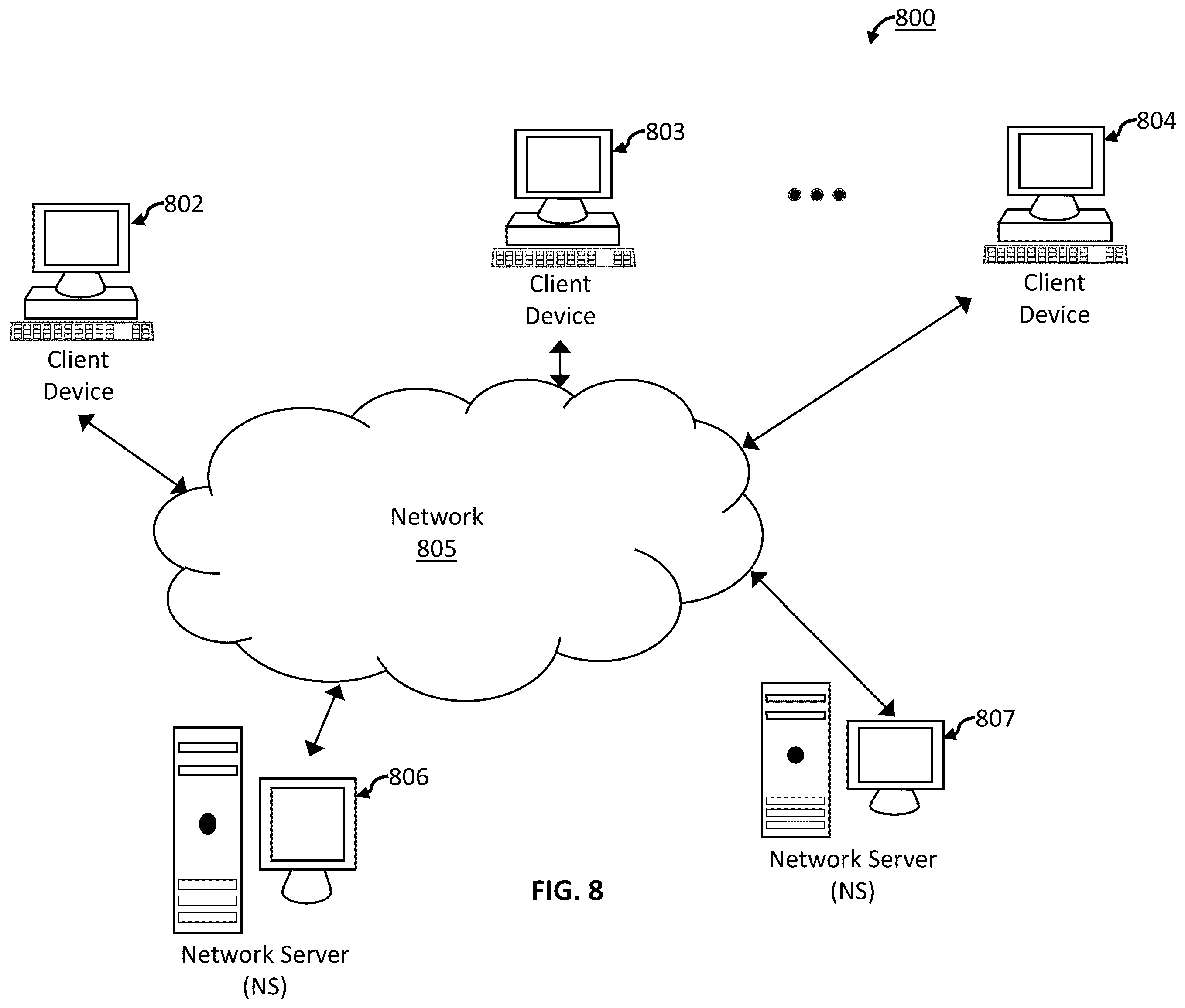 Patent US12541578 Figure 8 – Computer-based systems for hiding and/or revealing a password reveal selector of a password entry user interface element; and methods of use thereof