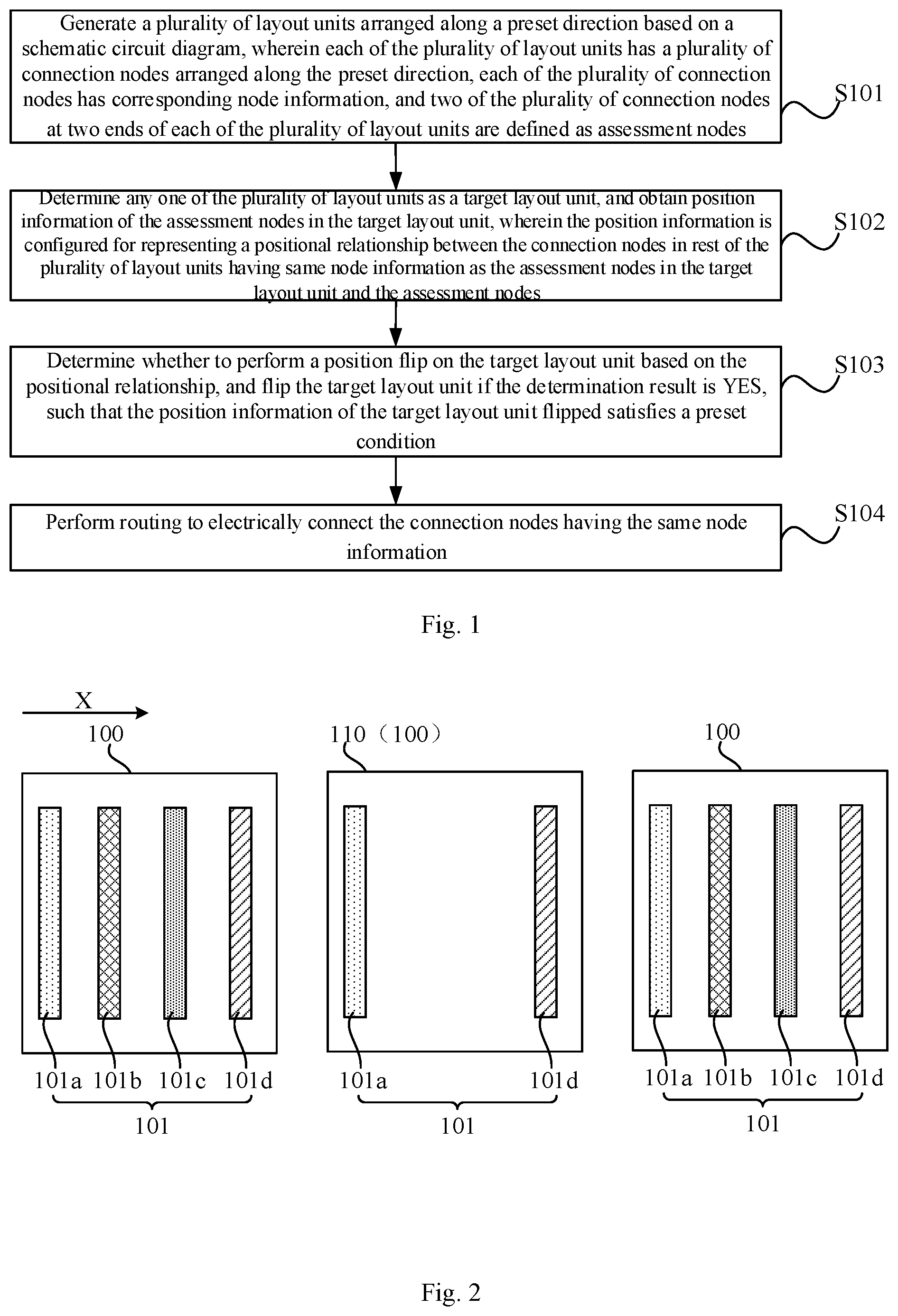 Patent US12541630 — Method for layout placement and routing, circuit layout, electronic device, and storage medium — Figure 1
