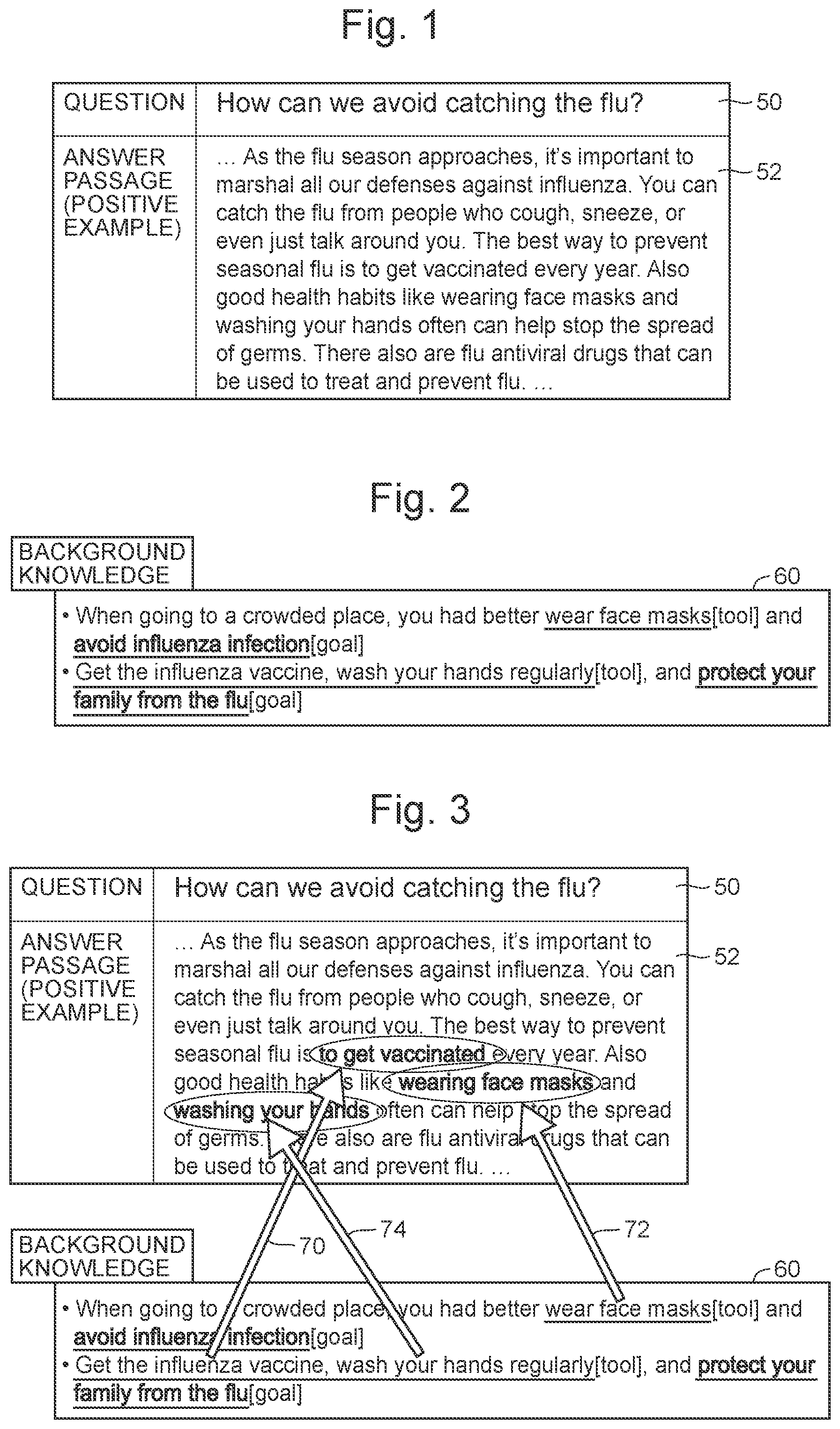 Patent US12541654 — Text classifier for answer identification, background knowledge representation generator and training device therefor, and computer program — Figure 1