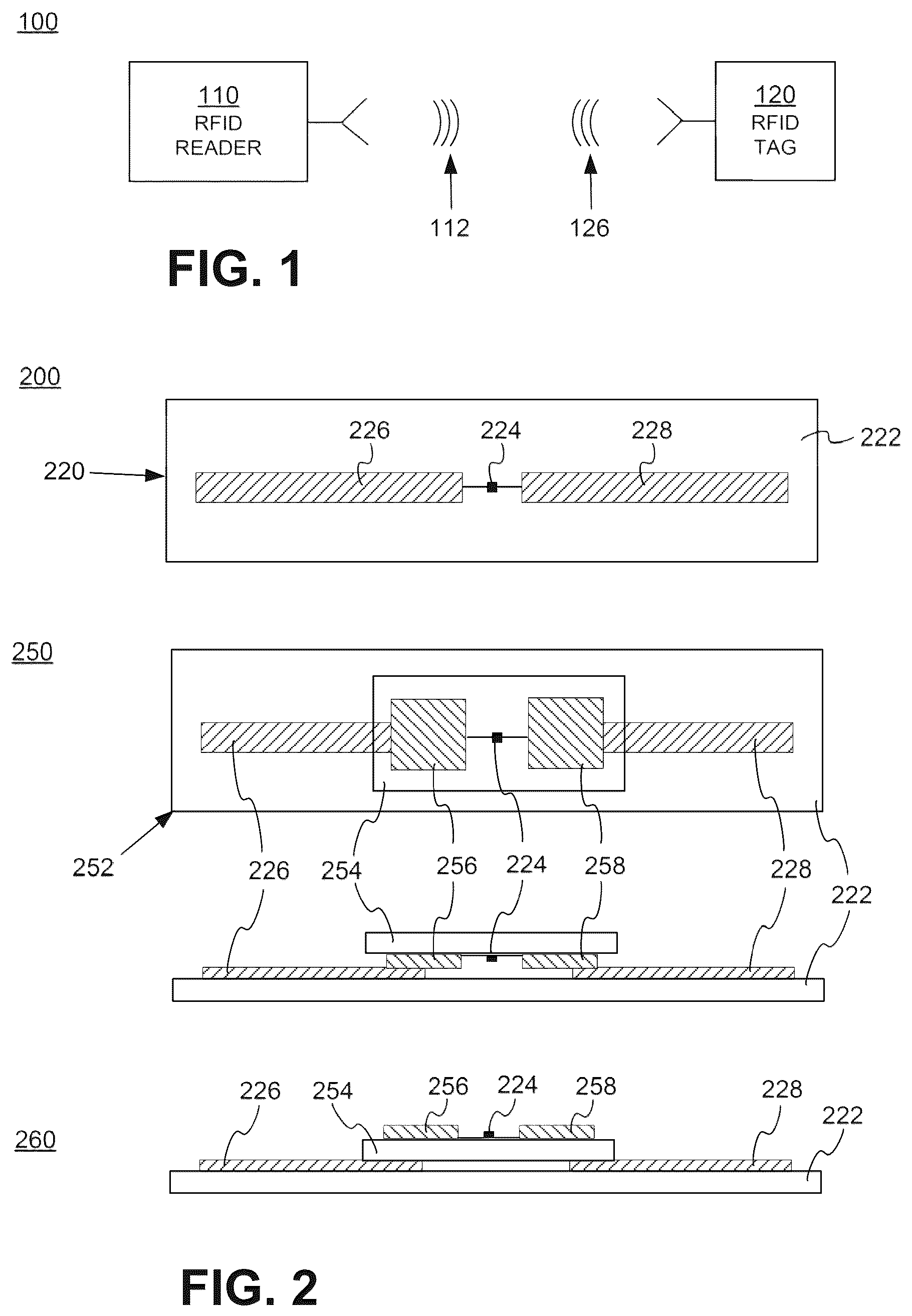 Patent US12541661 — Identifying RFID tag IC manufacturer using backscatter link frequency — Figure 1