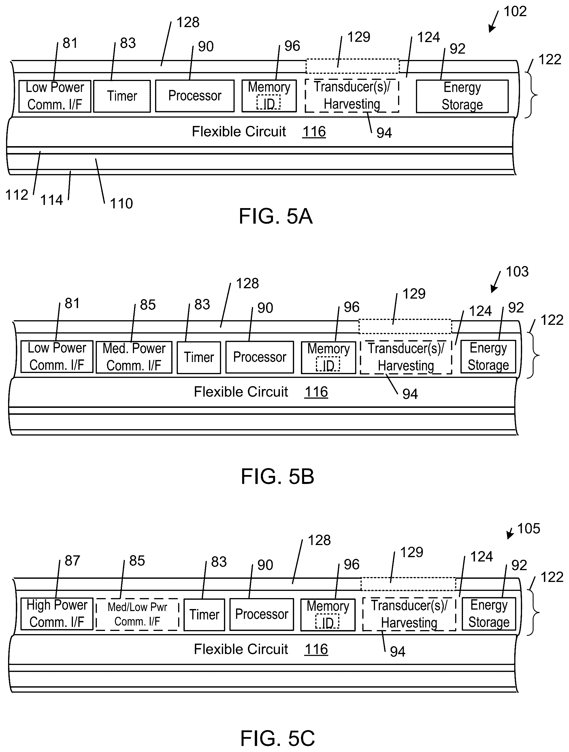 Patent US12541668 Figure 3 – Adhesive tape platform with form factor for improved sensing and external sensor probe
