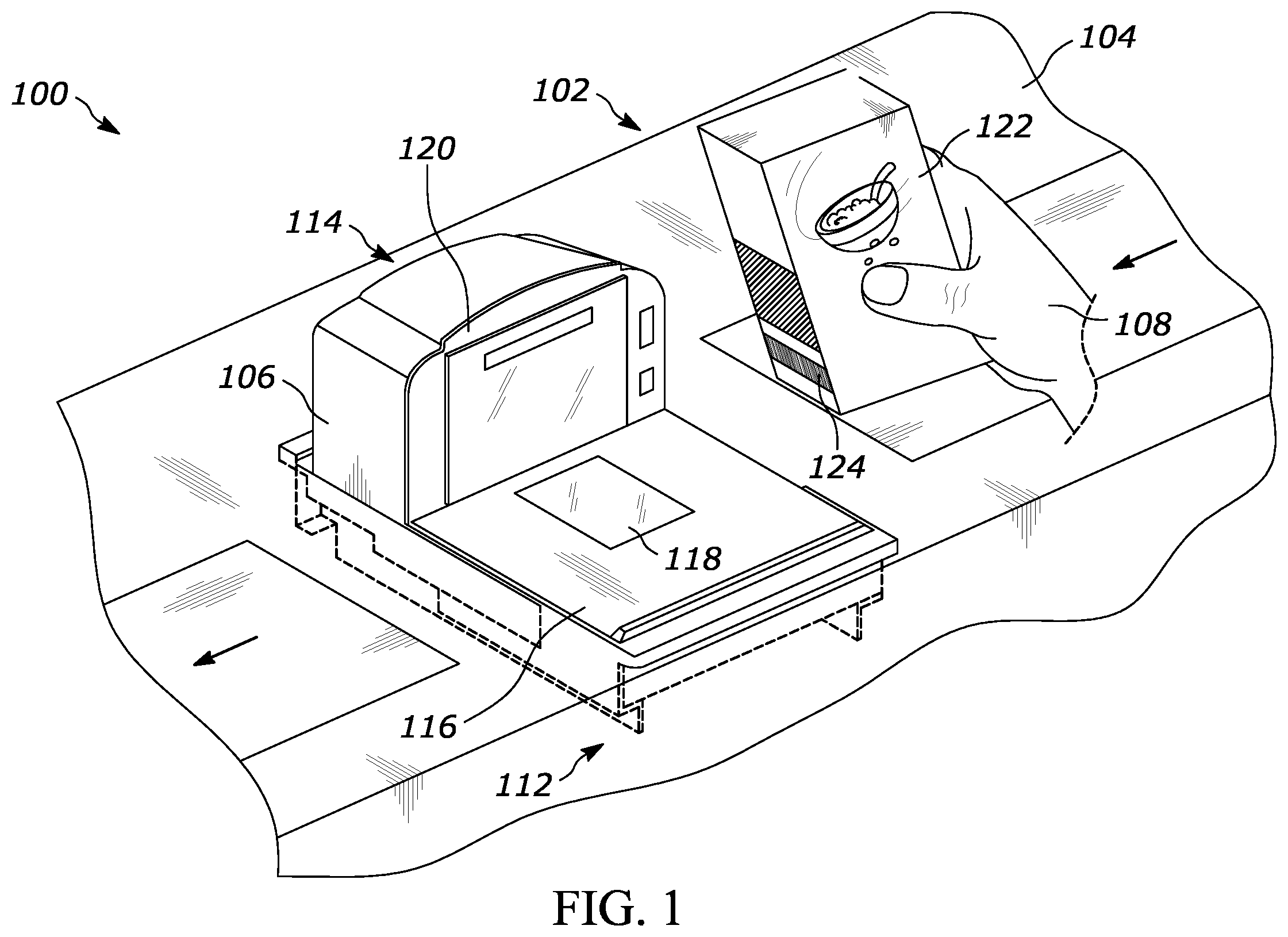Patent US12541753 — Detection of barcode misplacement based on repetitive product detection — Figure 1
