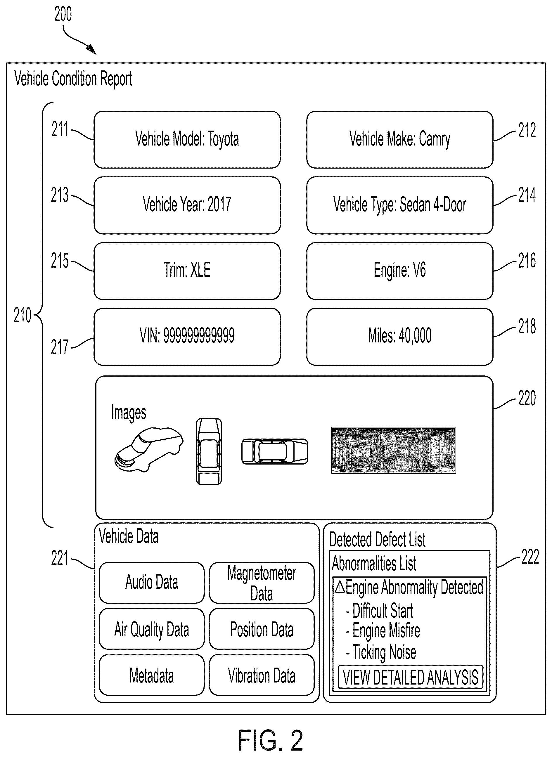 Patent US12541840 Figure 5 – Systems and techniques for vehicle inspection and condition analysis