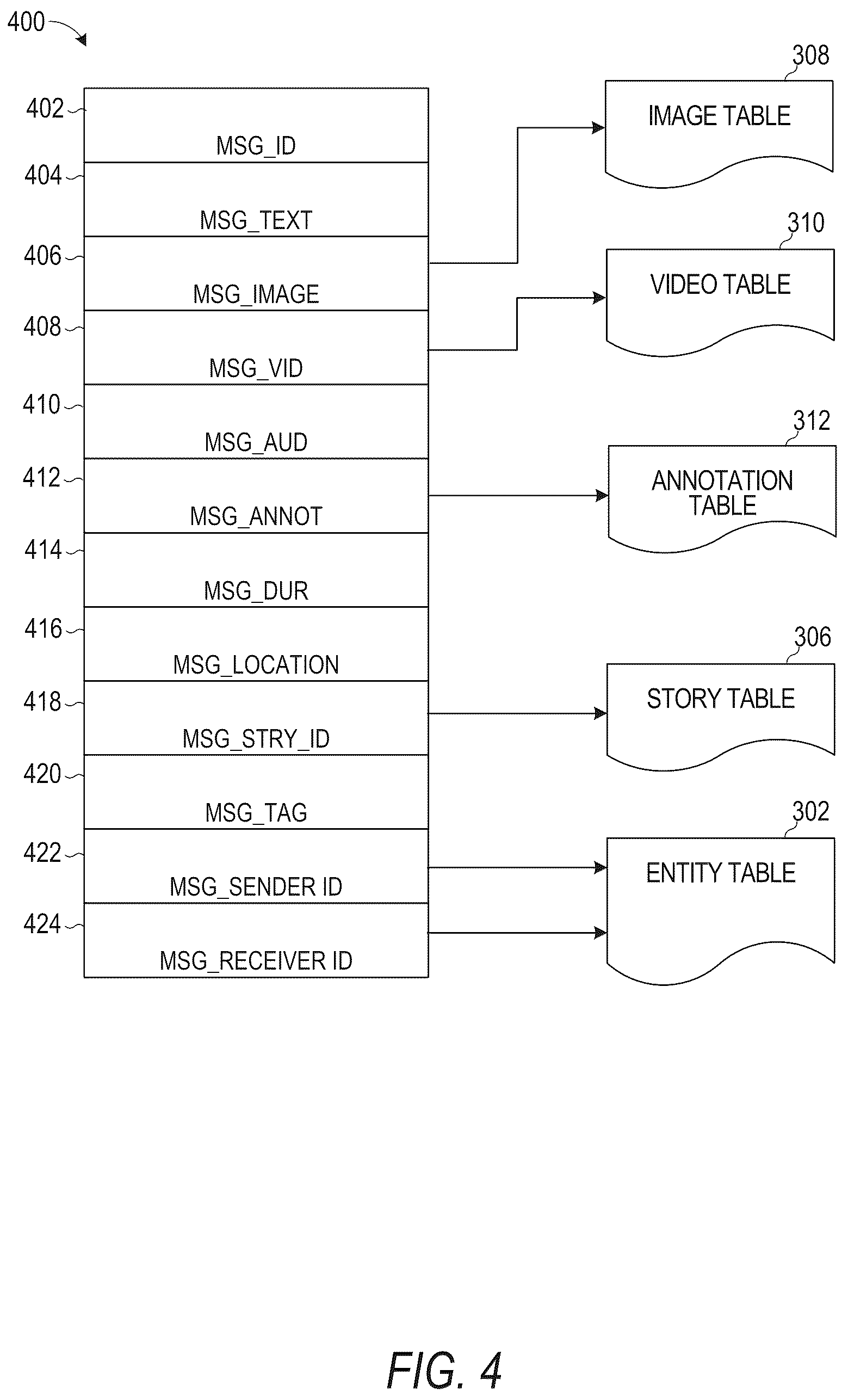 Patent US12541929 Figure 4 – Video clip object tracking