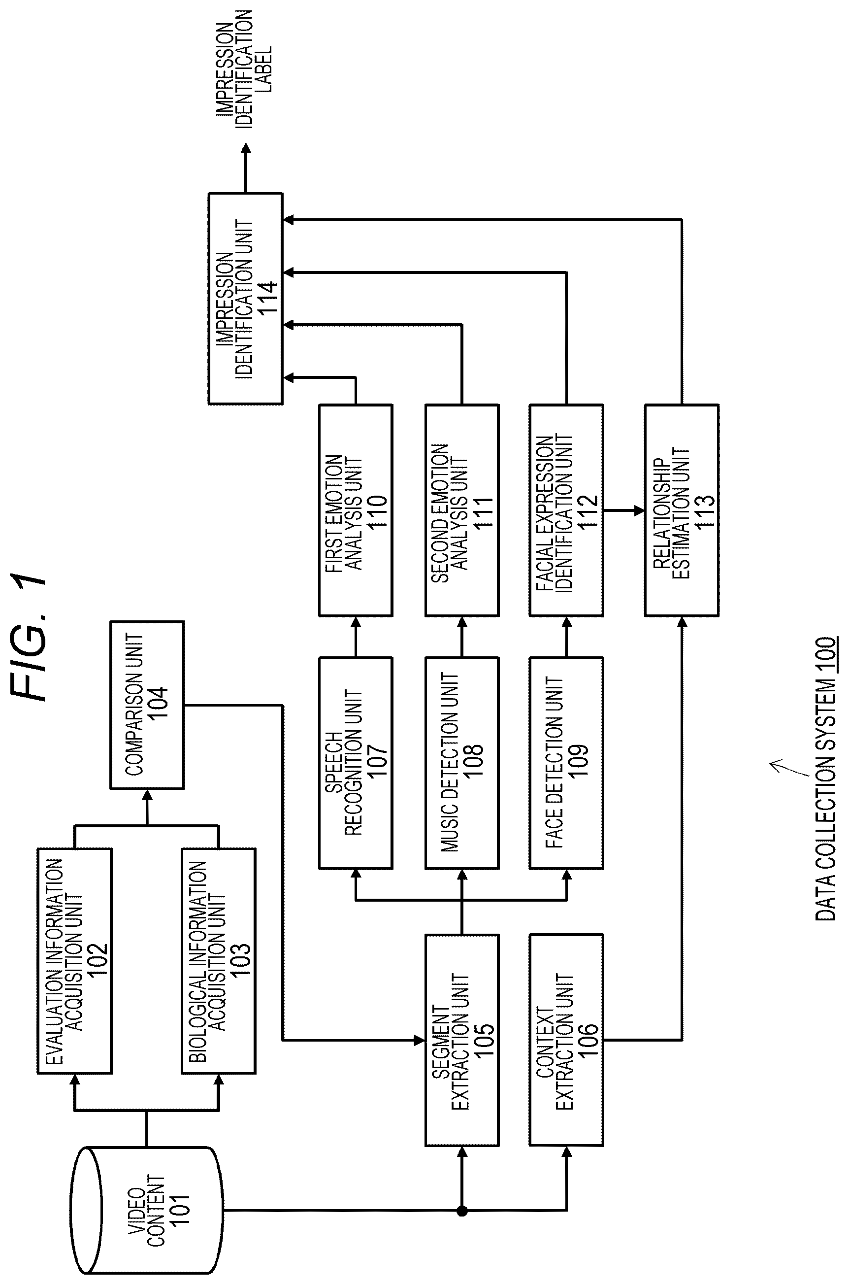 Patent US12541997 — Training system and data collection device — Figure 1