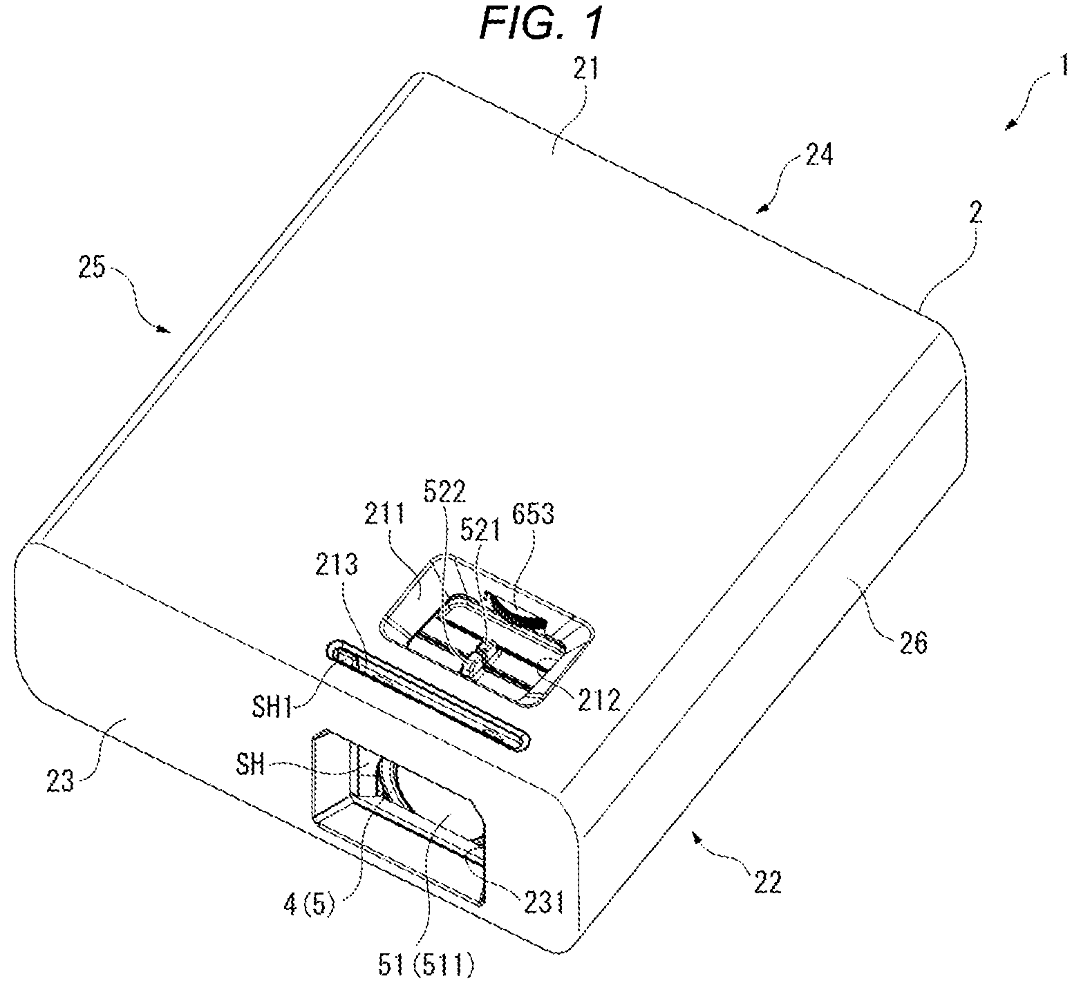 Patent US12547060 — Projector with moving device that moves projection optical device — Figure 1