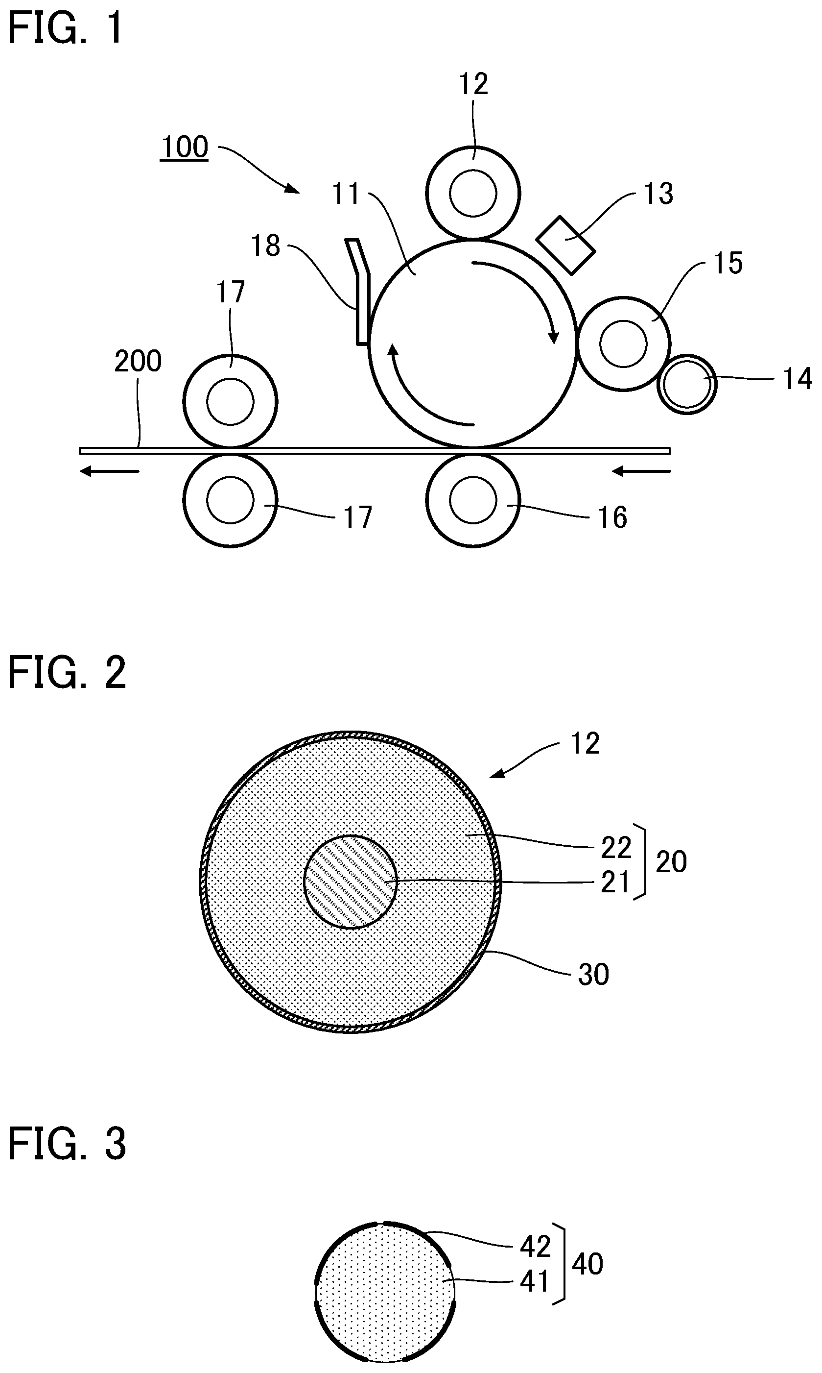 Patent US12547092 Figure 1 – Image-forming roller, charge roller, method for inspecting image-forming roller, and method for inspecting charge roller