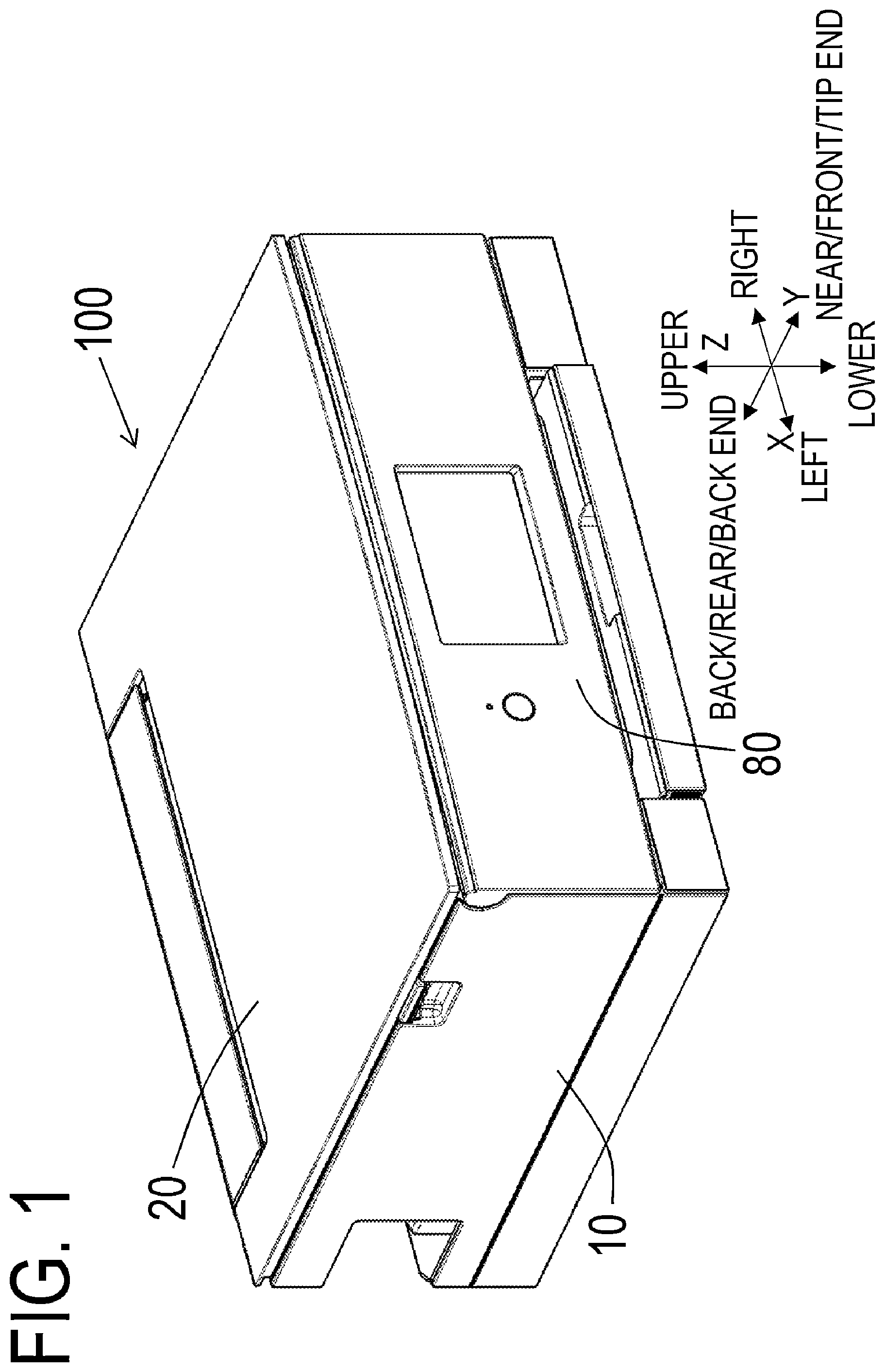 Patent US12547115 — Drawing apparatus and recording apparatus — Figure 1