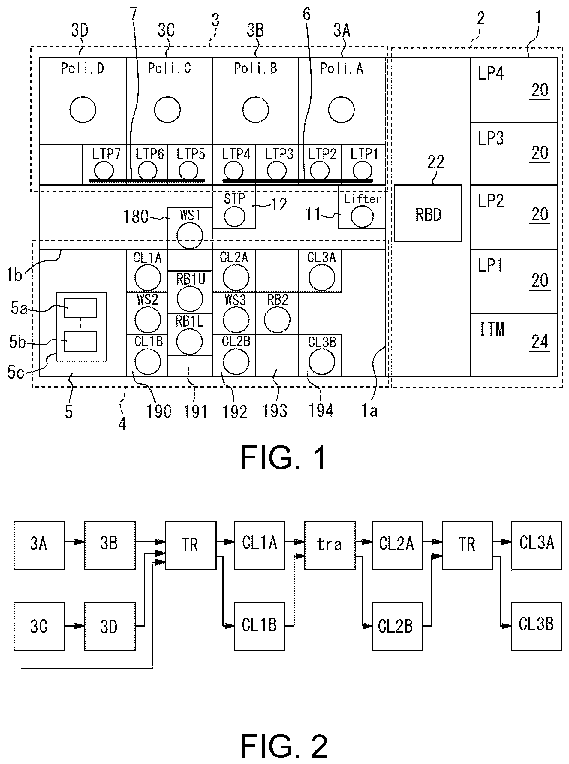Patent US12547154 — Substrate processing apparatus and non-transitory computer readable medium — Figure 1