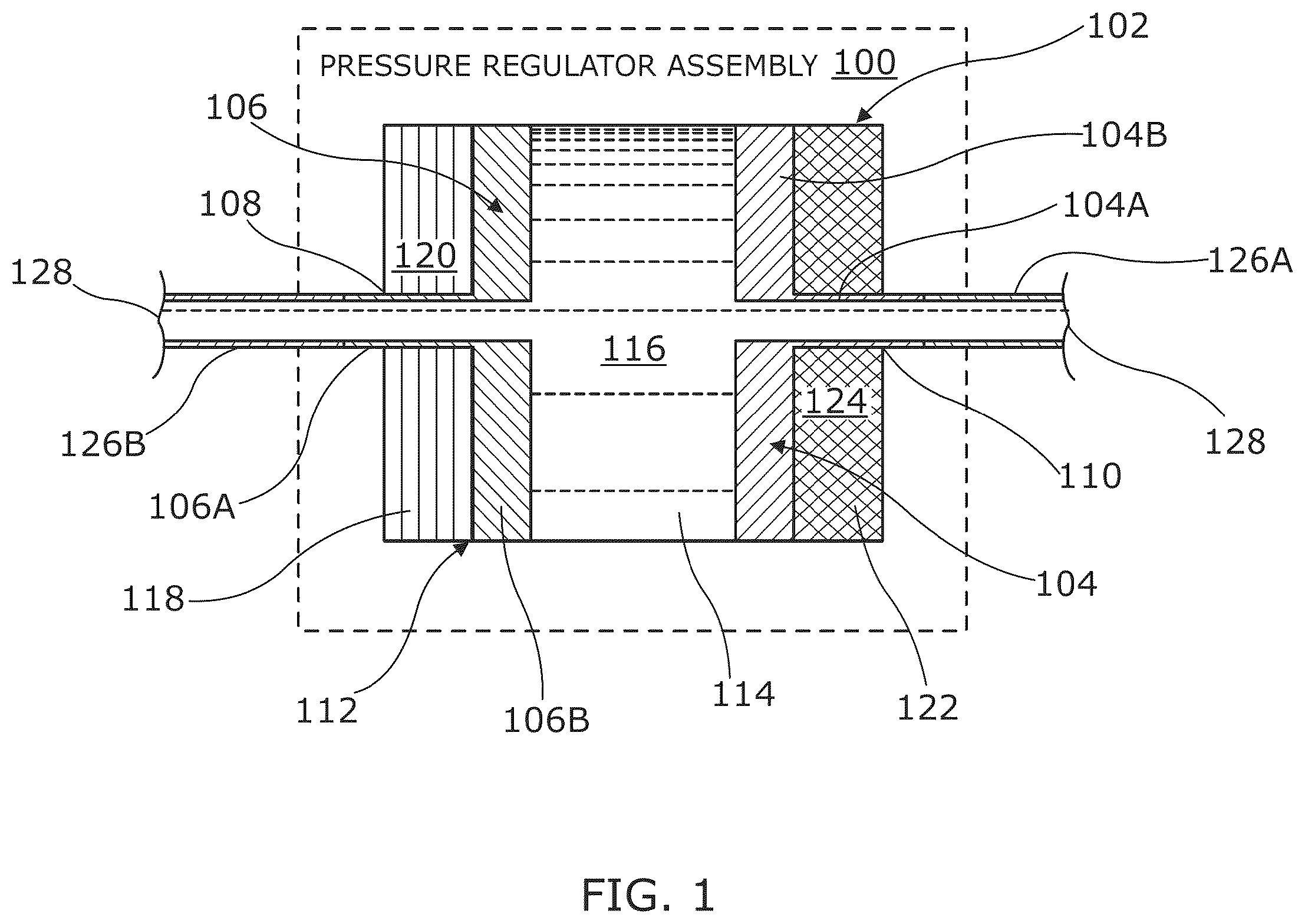 Patent US12547193 — Pressure regulator assembly for a coolant distribution unit — Figure 1