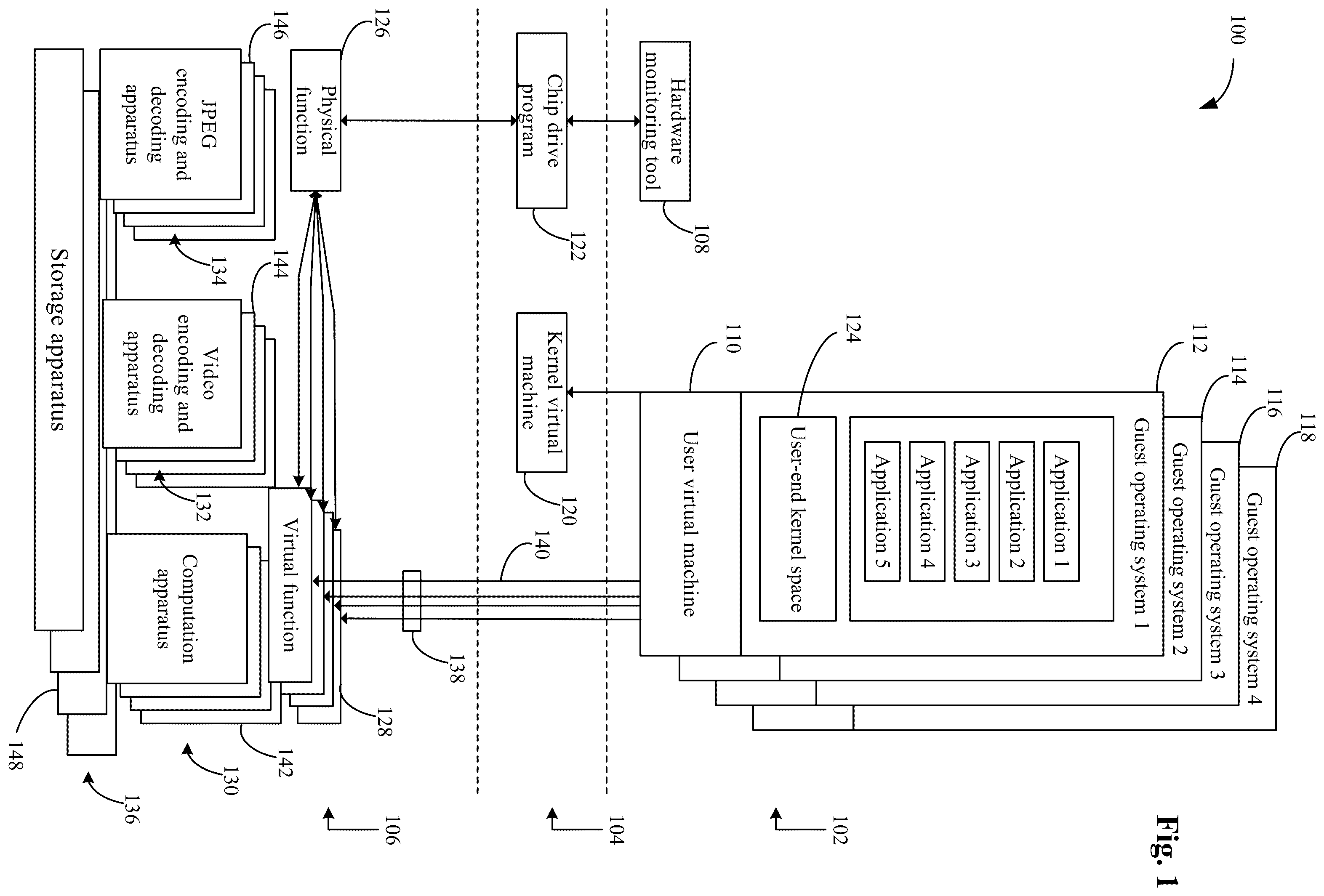 Patent US12547313 — Device and method for implementing live migration — Figure 1