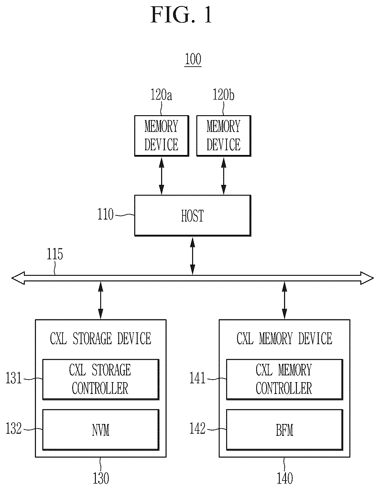 Patent US12547338 — Storage apparatus and method for data integrity — Figure 1