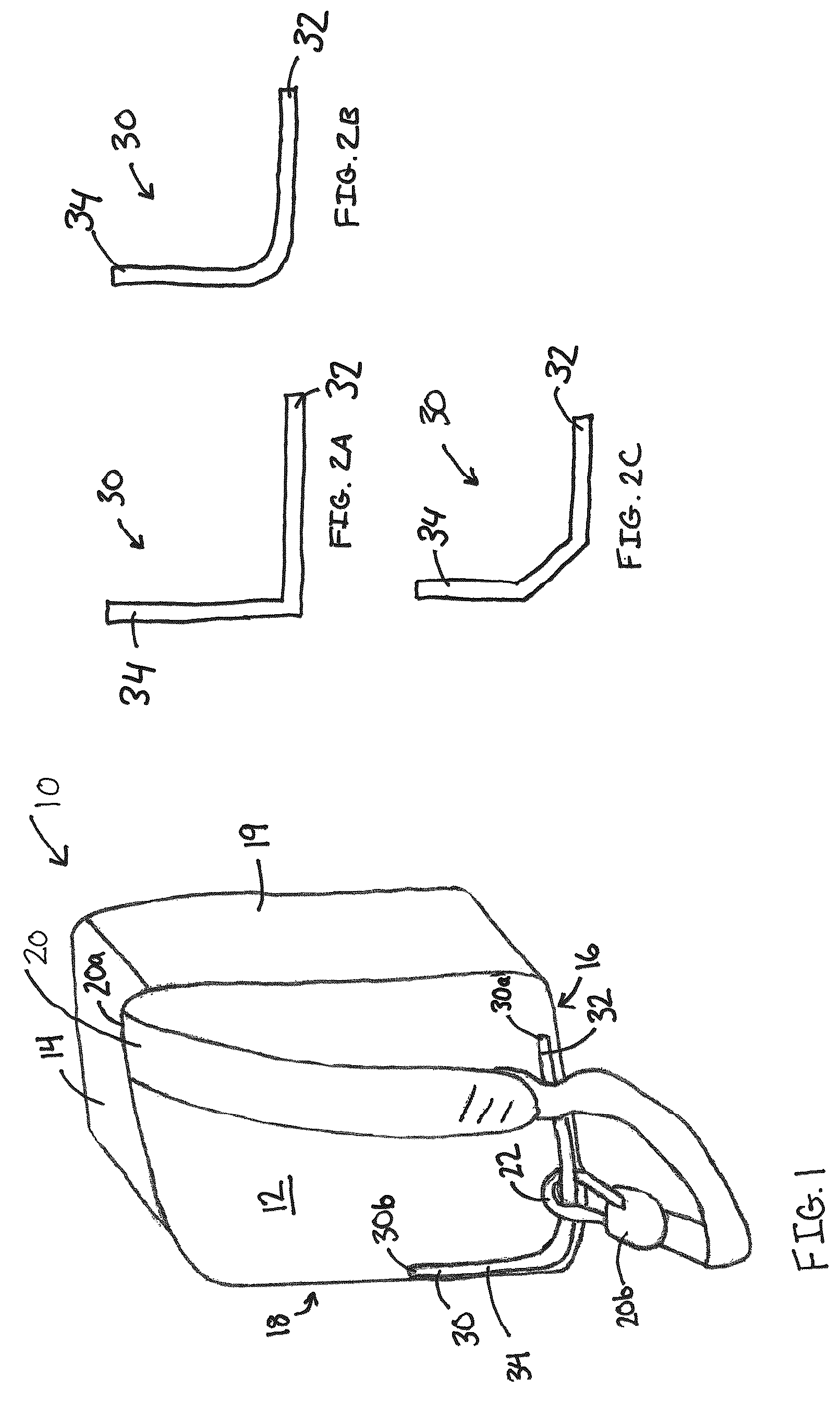 Patent US12551001 — Convertible carrying case — Figure 1