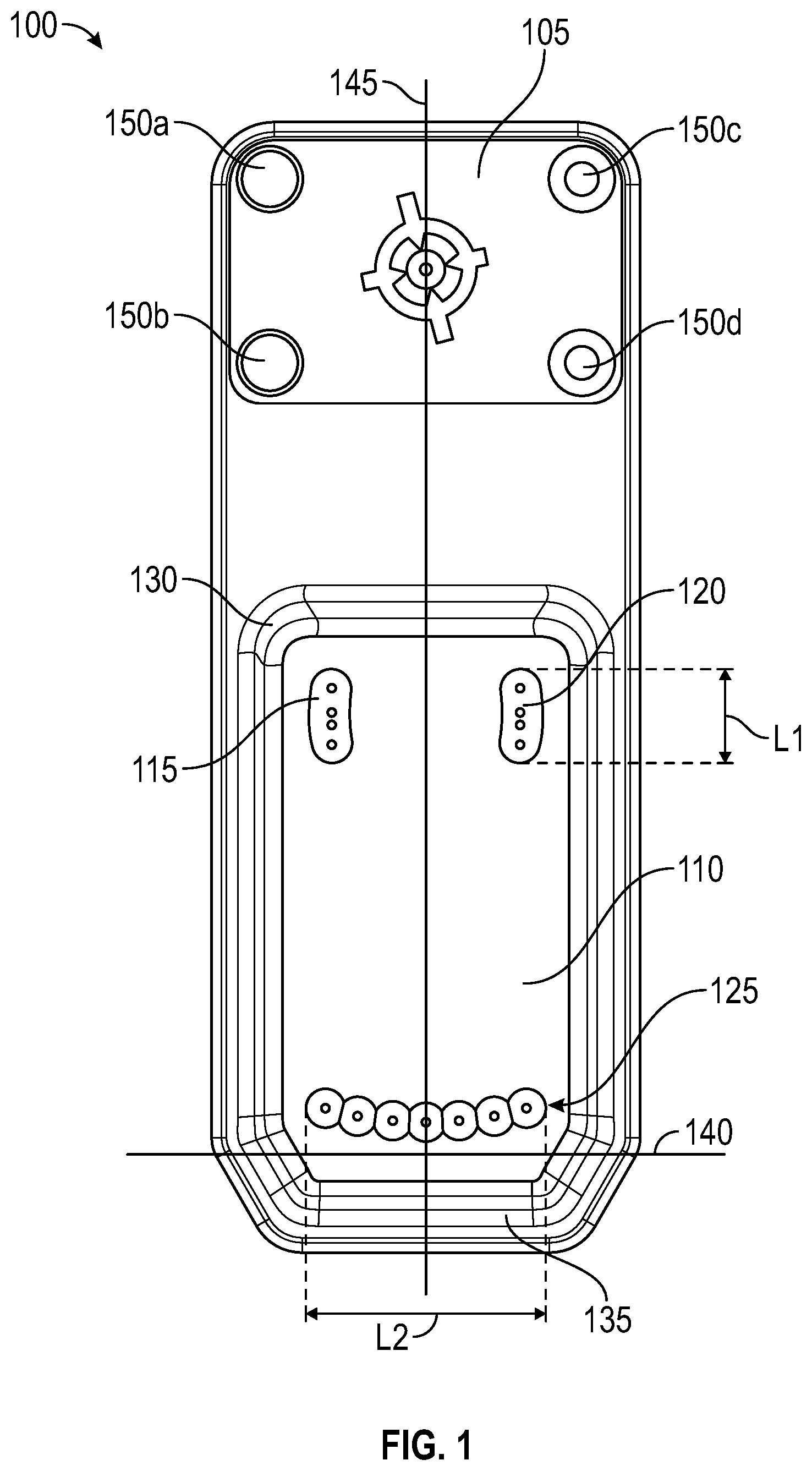 Patent US12551002 — Accessory adapter — Figure 1