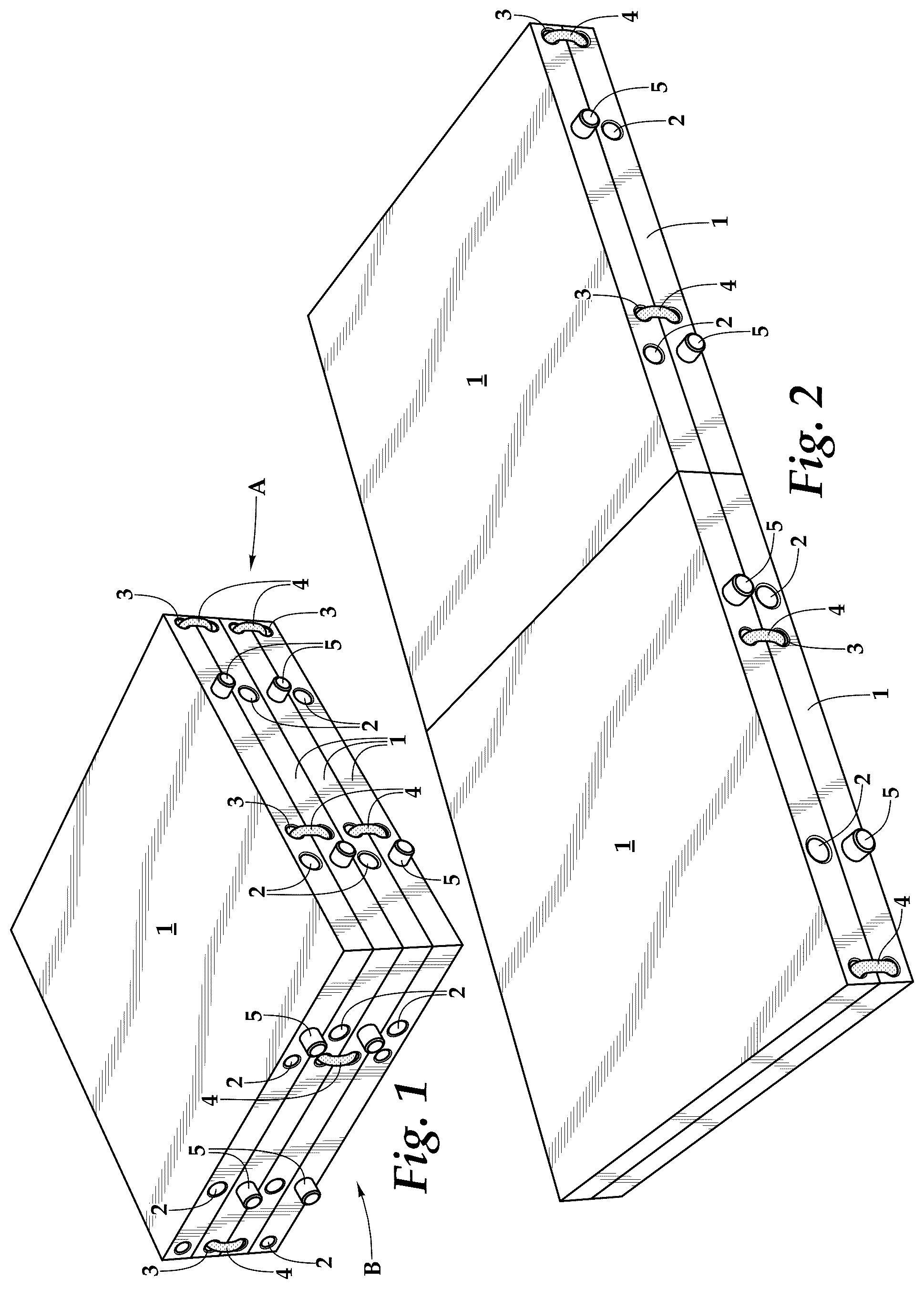 Patent US12551007 Figure 1 – Collapsible table