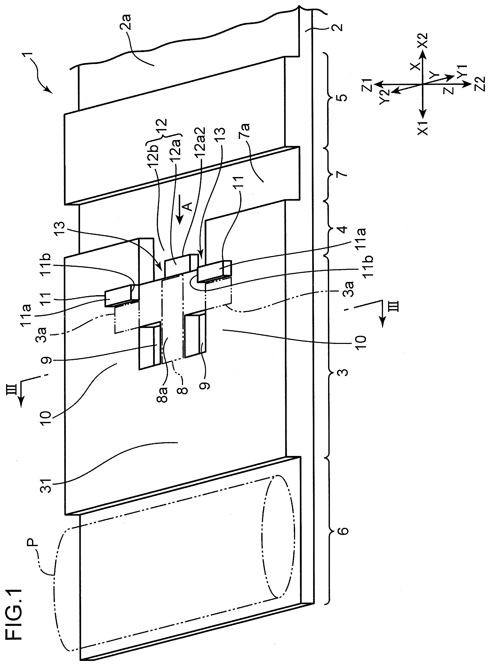 Patent US12551026 — Supine respiration mat — Figure 1