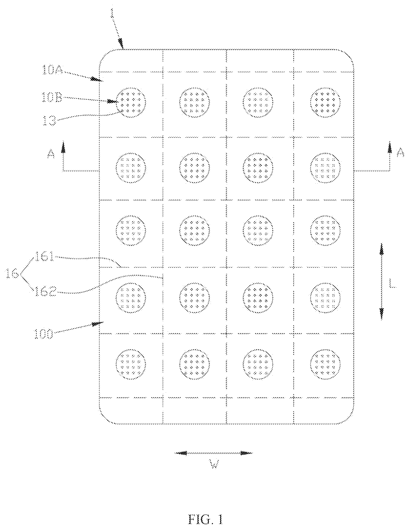 Patent US12551035 Figure 1 – Breathable bedding and method for producing same