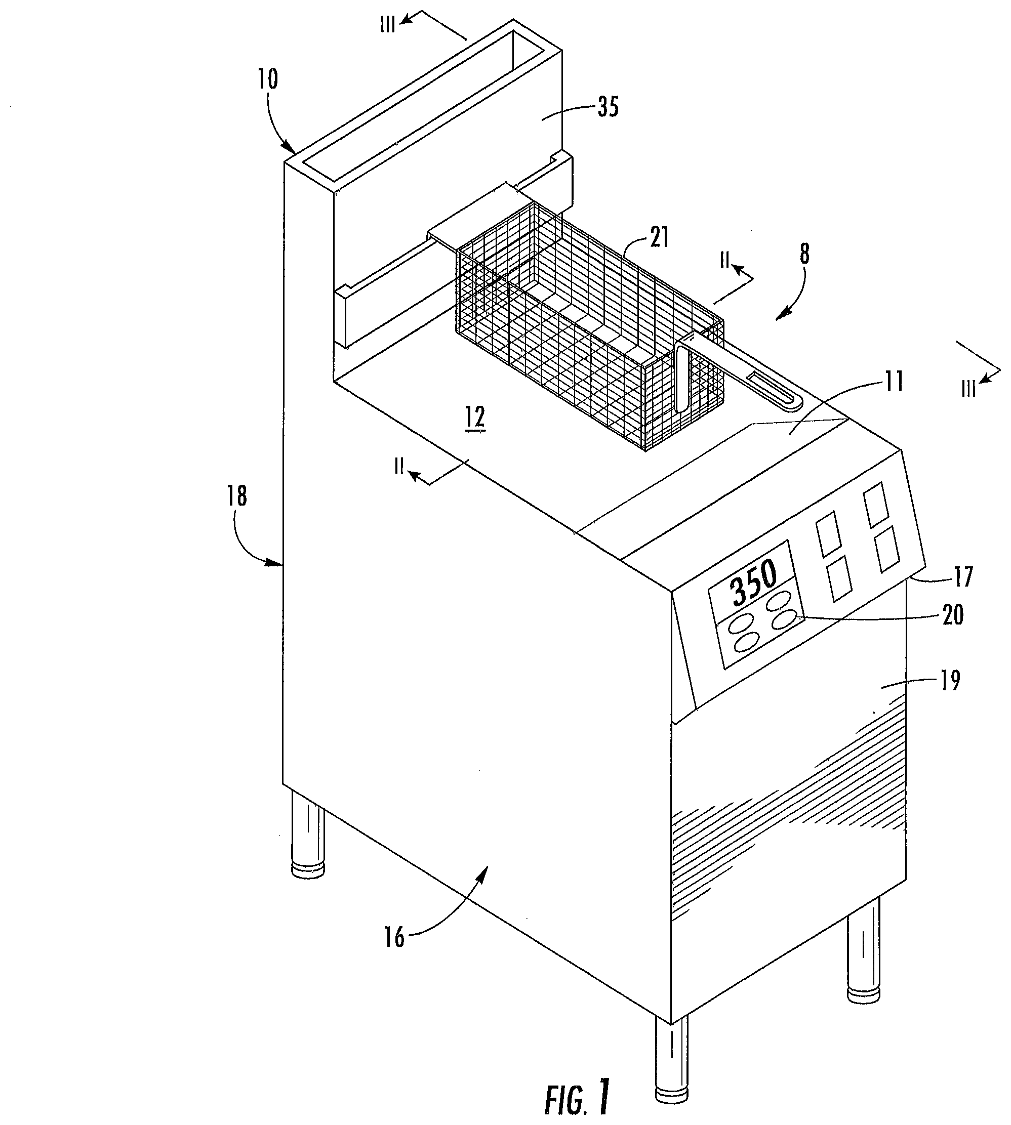 Patent US12551057 — High-efficiency heating apparatus — Figure 1