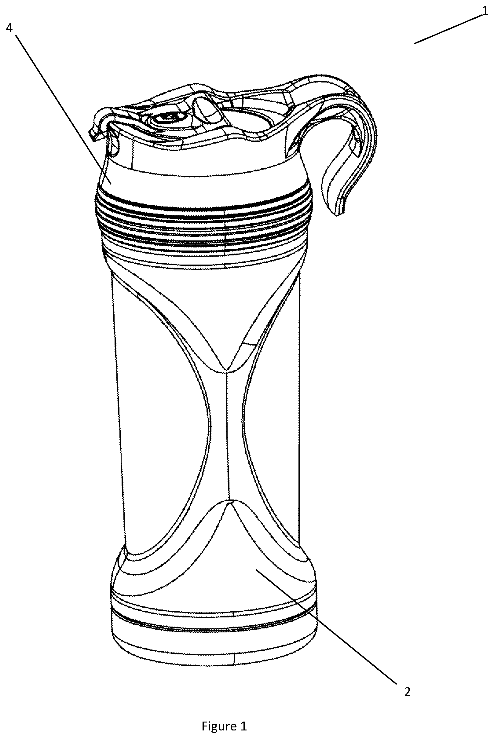 Patent US12551058 — Flasks — Figure 1