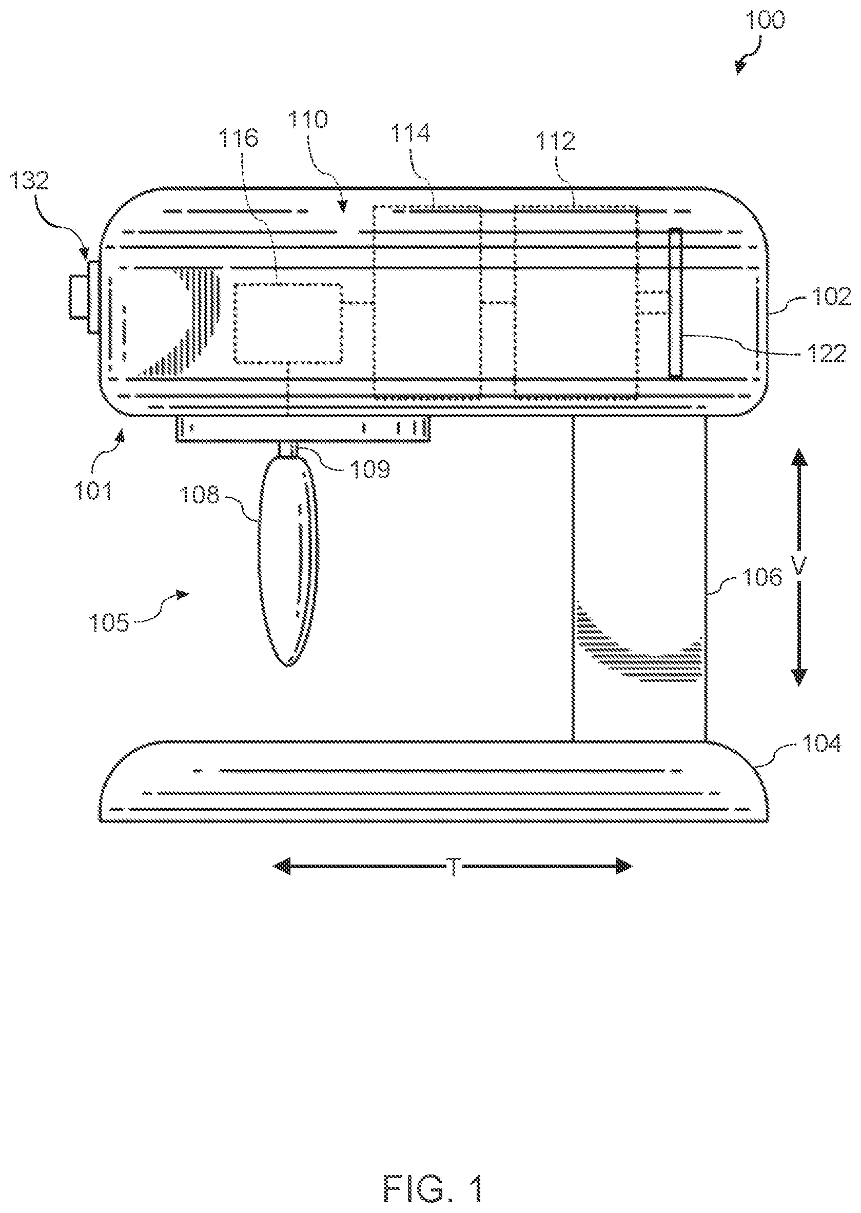Patent US12551060 Figure 1 – High-frequency injection for sensorless control of a BLDC stand mixer